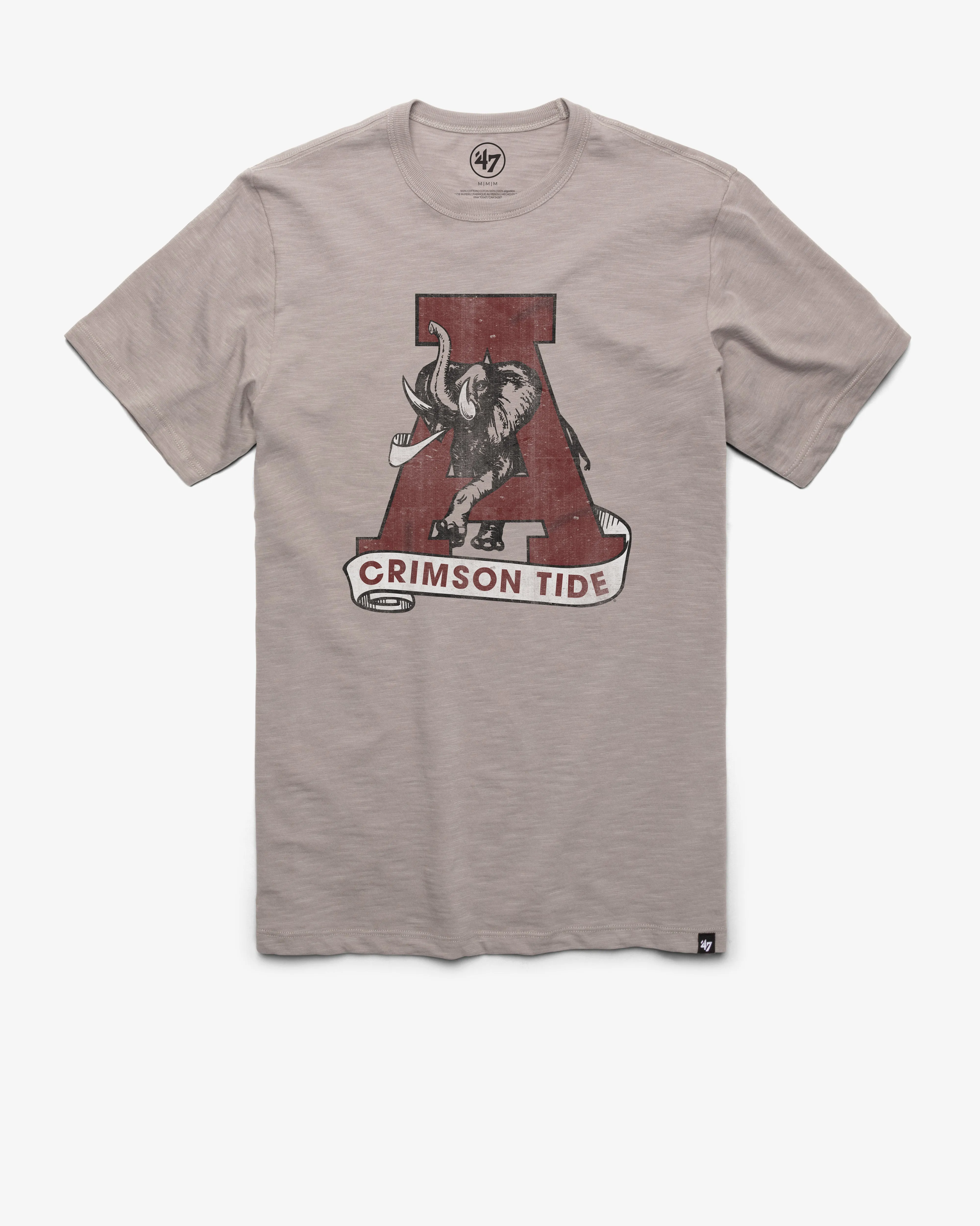 ALABAMA CRIMSON TIDE VINTAGE GRIT '47 SCRUM TEE sold by 47
