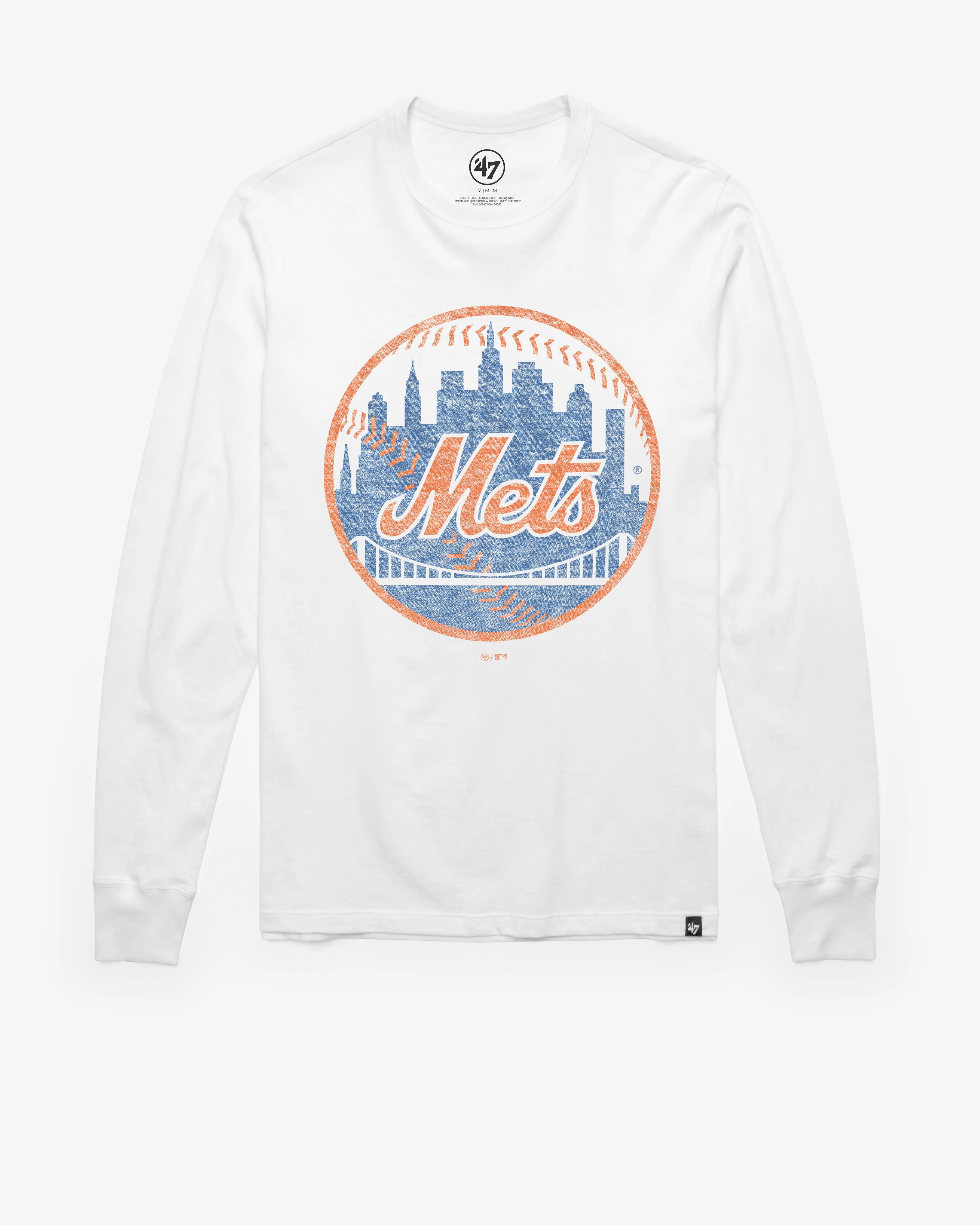 NEW YORK METS PREMIER '47 FRANKLIN LONG SLEEVE TEE sold by 47
