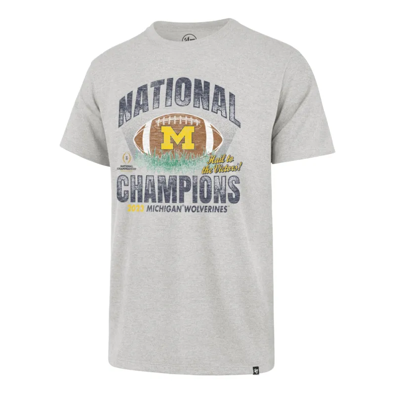 MICHIGAN WOLVERINES 2023 CFP NATIONAL CHAMPIONS '47 FRANKLIN TEE sold by 47