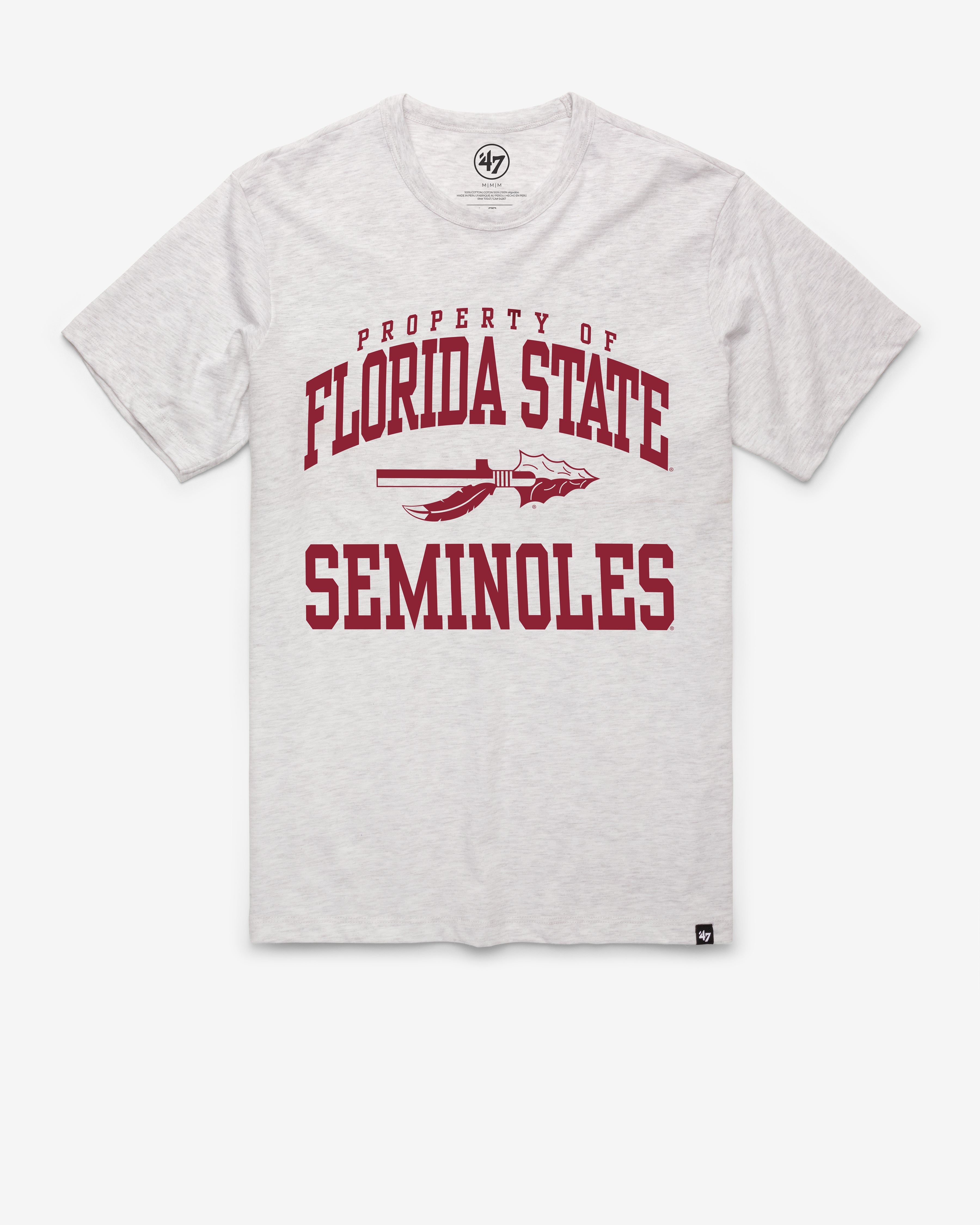 FLORIDA STATE SEMINOLES VINTAGE PROPERTY OF ARCH '47 FRANKLIN TEE sold by 47