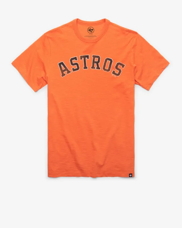 HOUSTON ASTROS GRIT WORDMARK '47 SCRUM TEE sold by 47