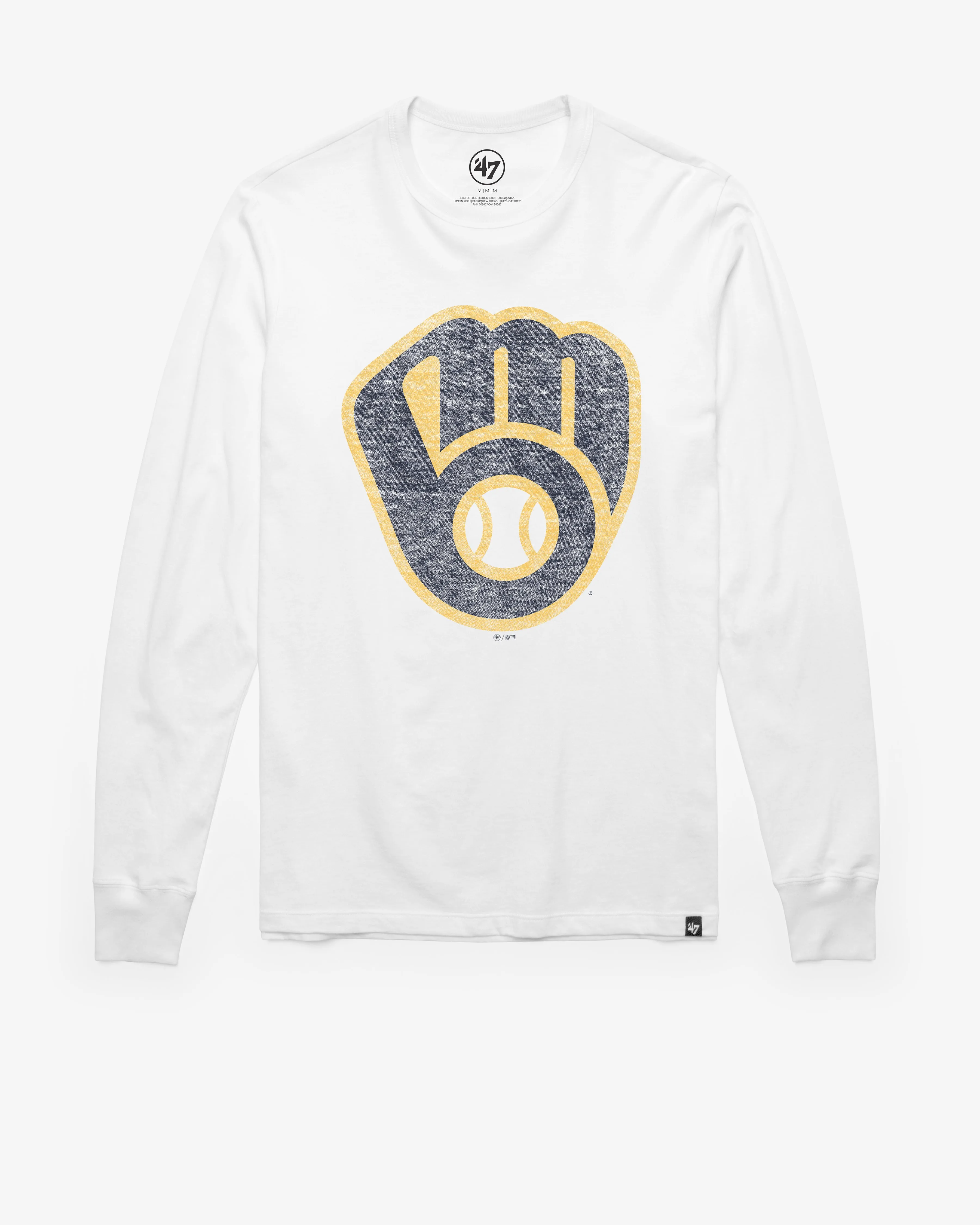 MILWAUKEE BREWERS PREMIER '47 FRANKLIN LONG SLEEVE TEE sold by 47