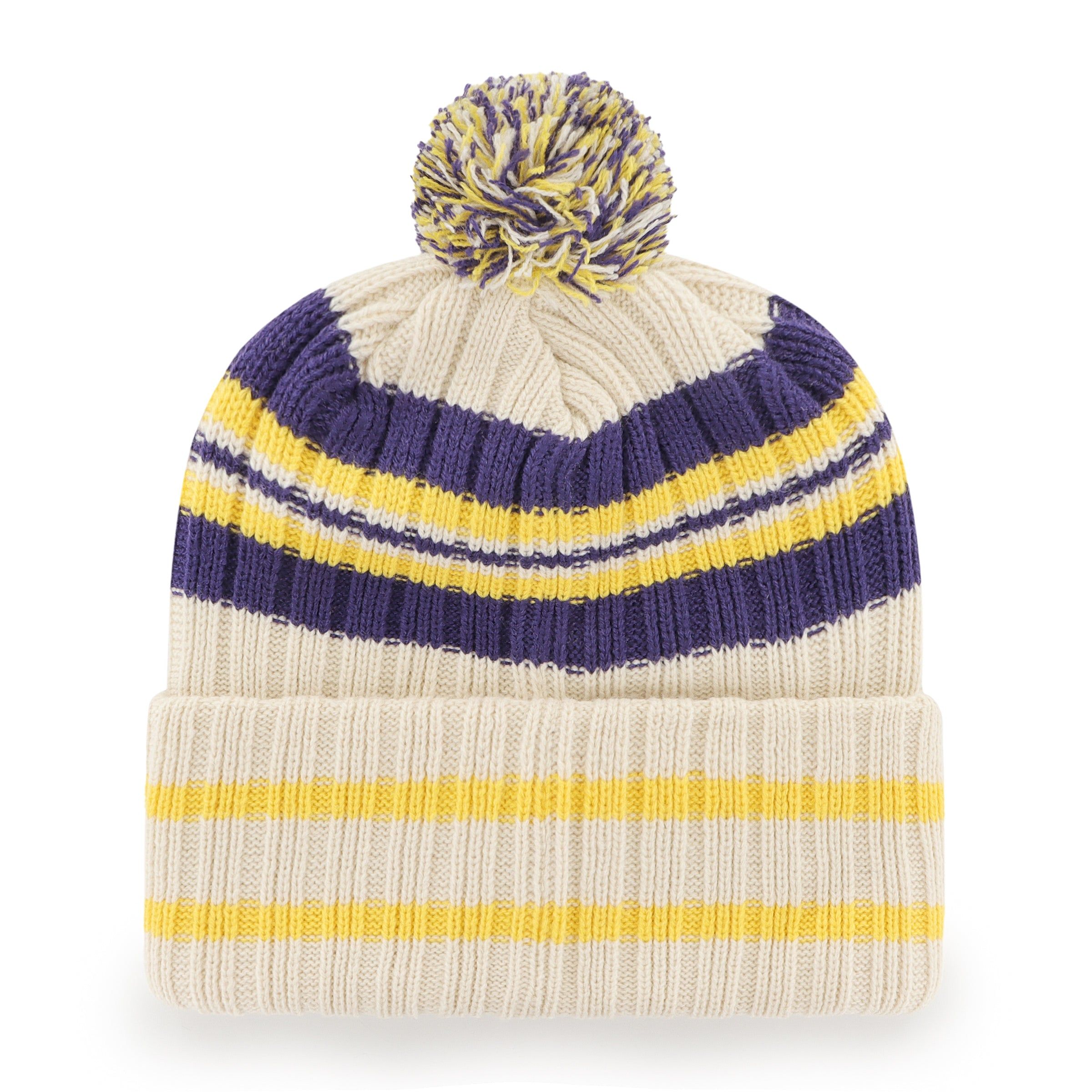 LOS ANGELES LAKERS HONE PATCH 47 CUFF KNIT sold by 47 product image thumbnail 2