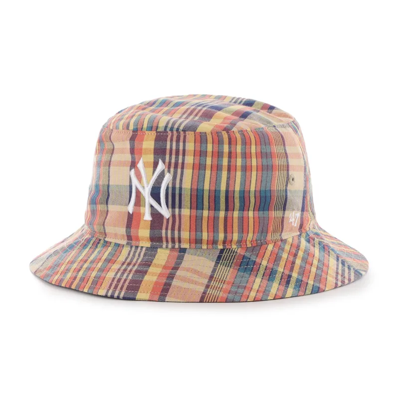 NEW YORK YANKEES PREPPY MADRAS ROWING BLAZERS X '47 BUCKET sold by 47