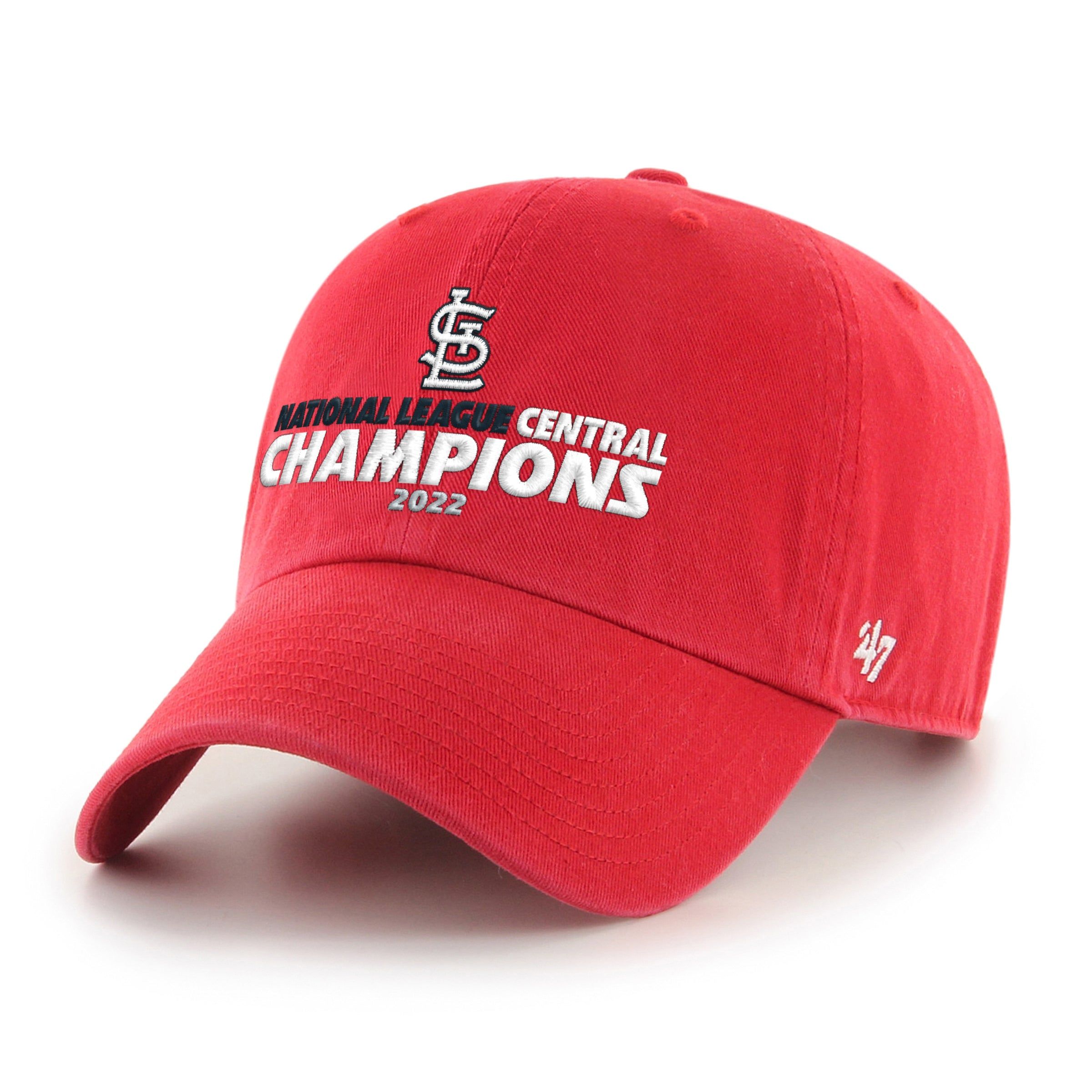 ST. LOUIS CARDINALS 2022 NL CENTRAL CHAMPS '47 CLEAN UP sold by 47