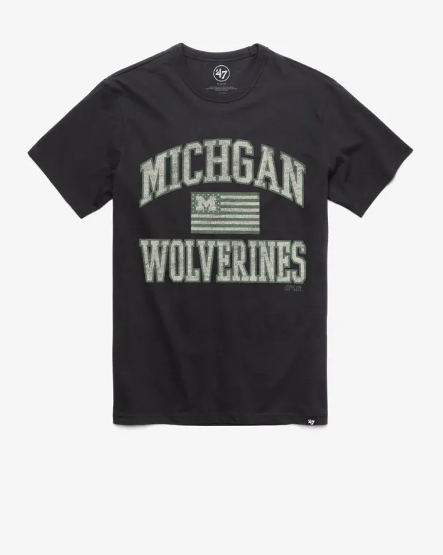 MICHIGAN WOLVERINES OPERATION HAT TRICK OHT MAJOR '47 FRANKLIN TEE sold by 47