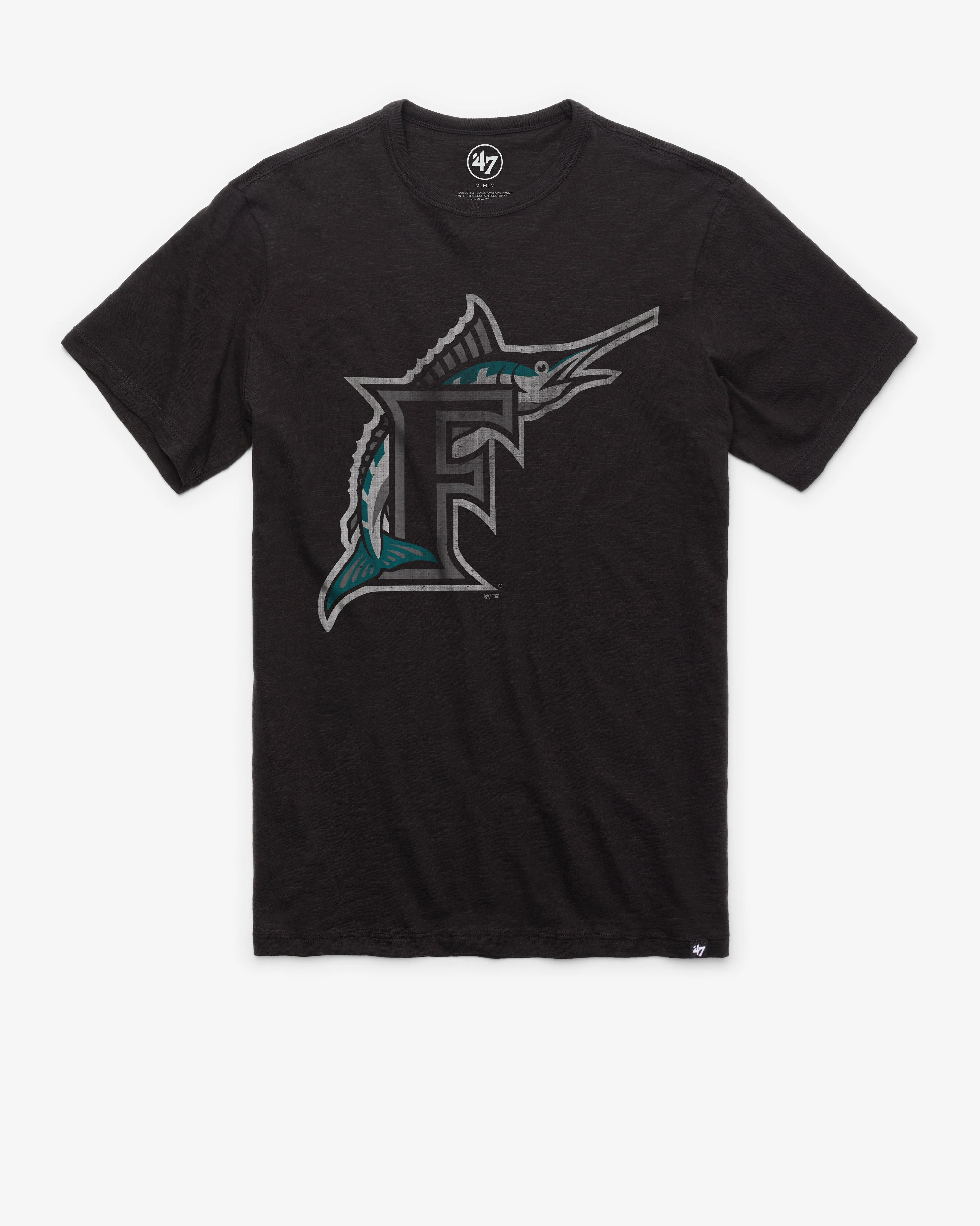 MIAMI MARLINS COOPERSTOWN GRIT '47 SCRUM TEE sold by 47