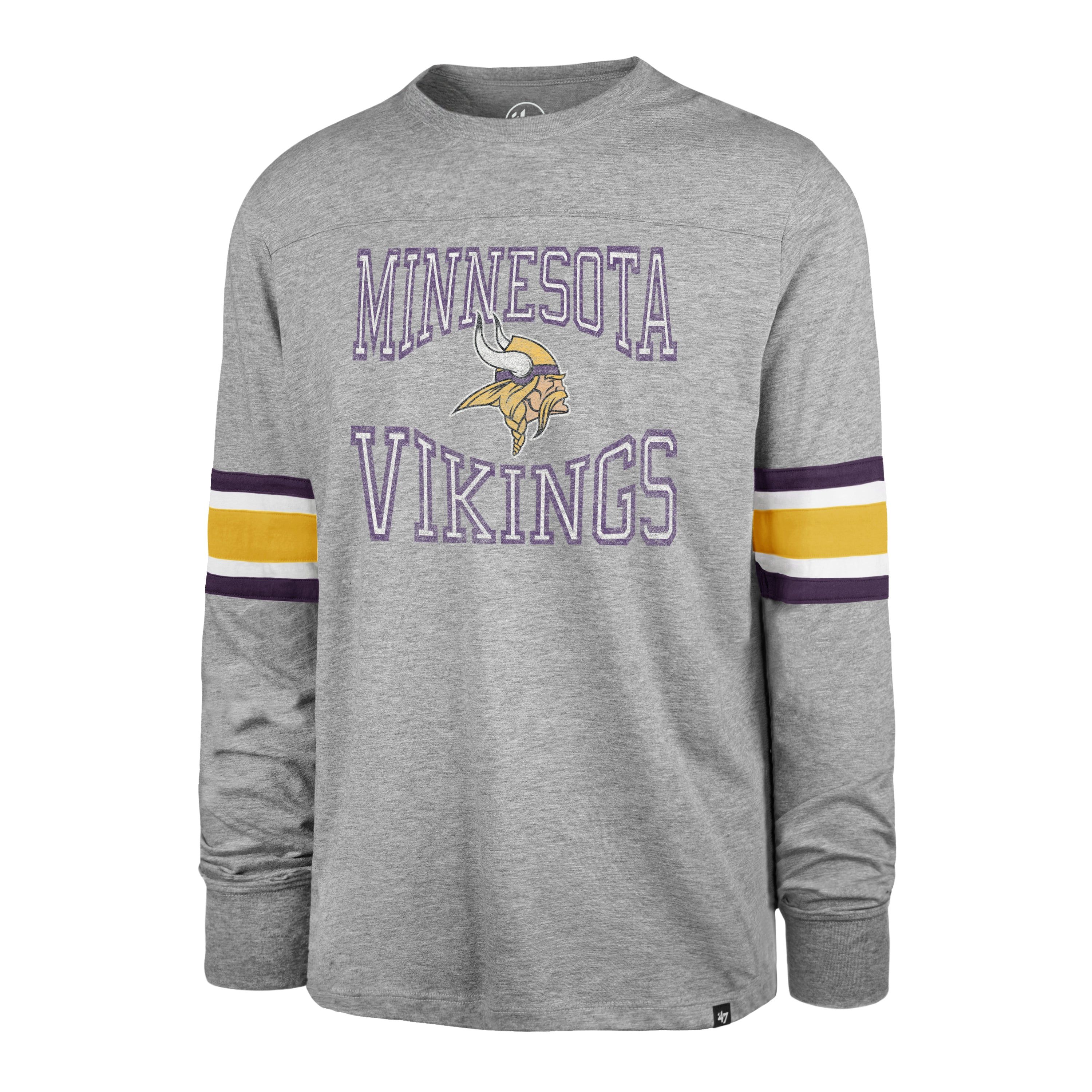 MINNESOTA VIKINGS COVER TWO '47 BREX LONG SLEEVE TEE sold by 47