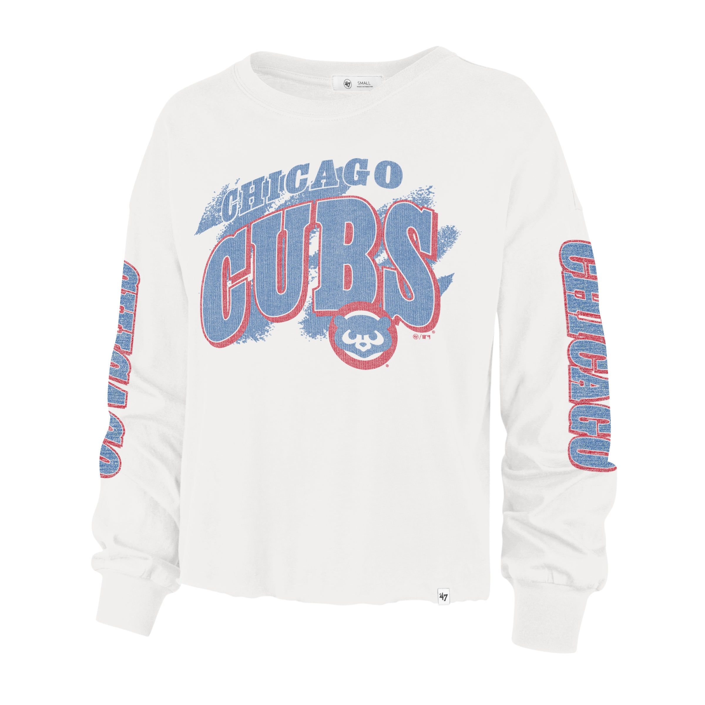 CHICAGO CUBS COOPERSTOWN BRUSH BACK '47 PARKWAY LONG SLEEVE TEE WOMENS sold by 47