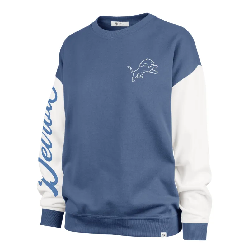 DETROIT LIONS GRIDIRON RISE '47 ANDIE CREW WOMENS sold by 47