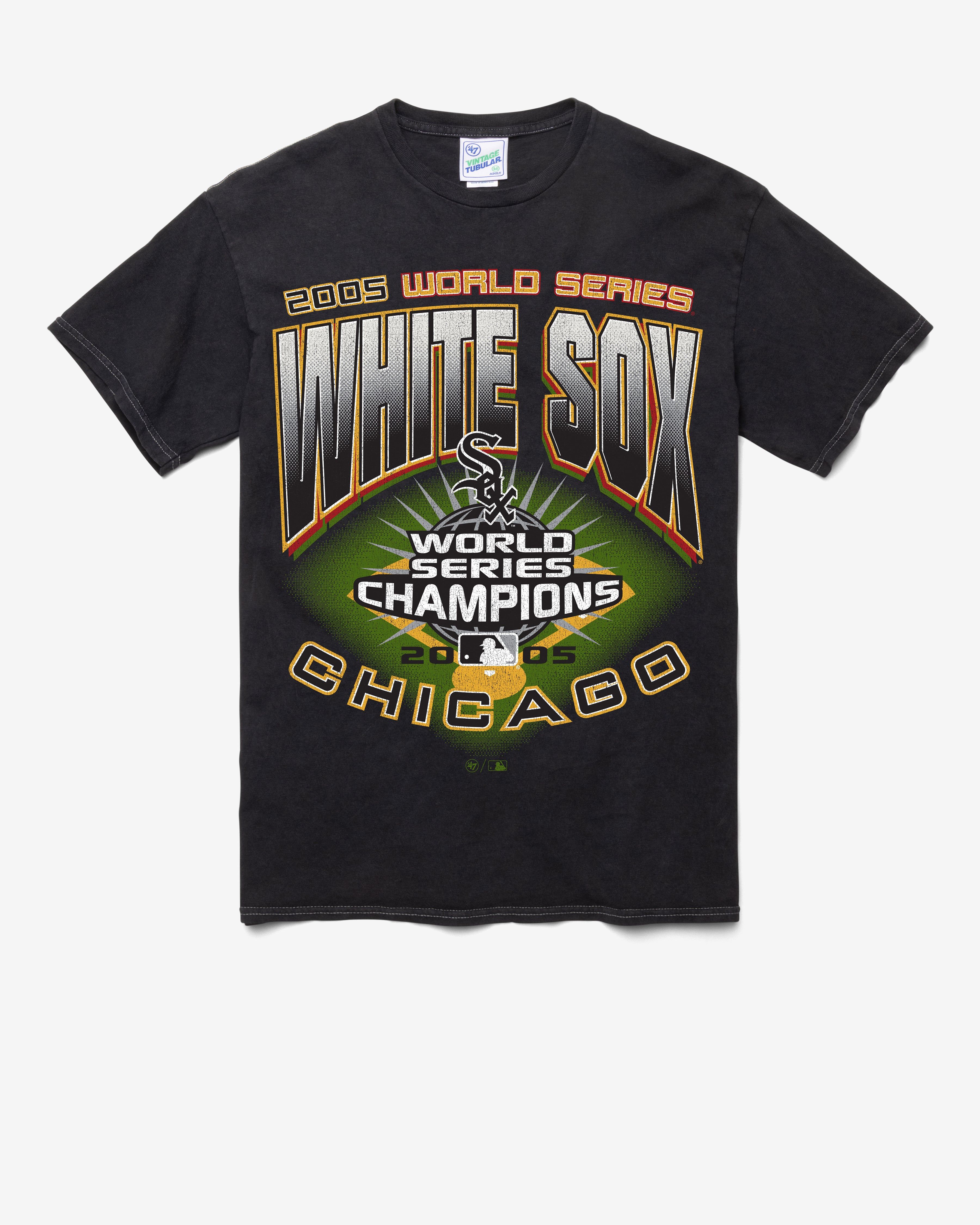 CHICAGO WHITE SOX COOPERSTOWN WORLD SERIES LOCKER '47 VINTAGE TUBULAR TEE sold by 47