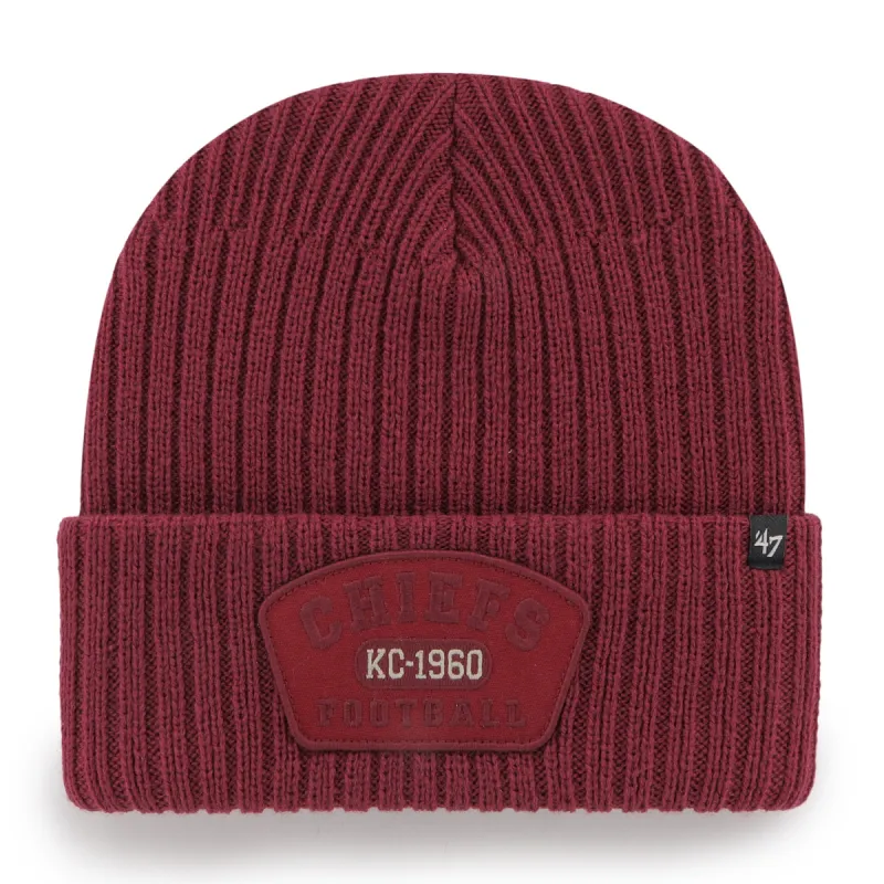 KANSAS CITY CHIEFS RIDGEWAY '47 CUFF KNIT sold by 47