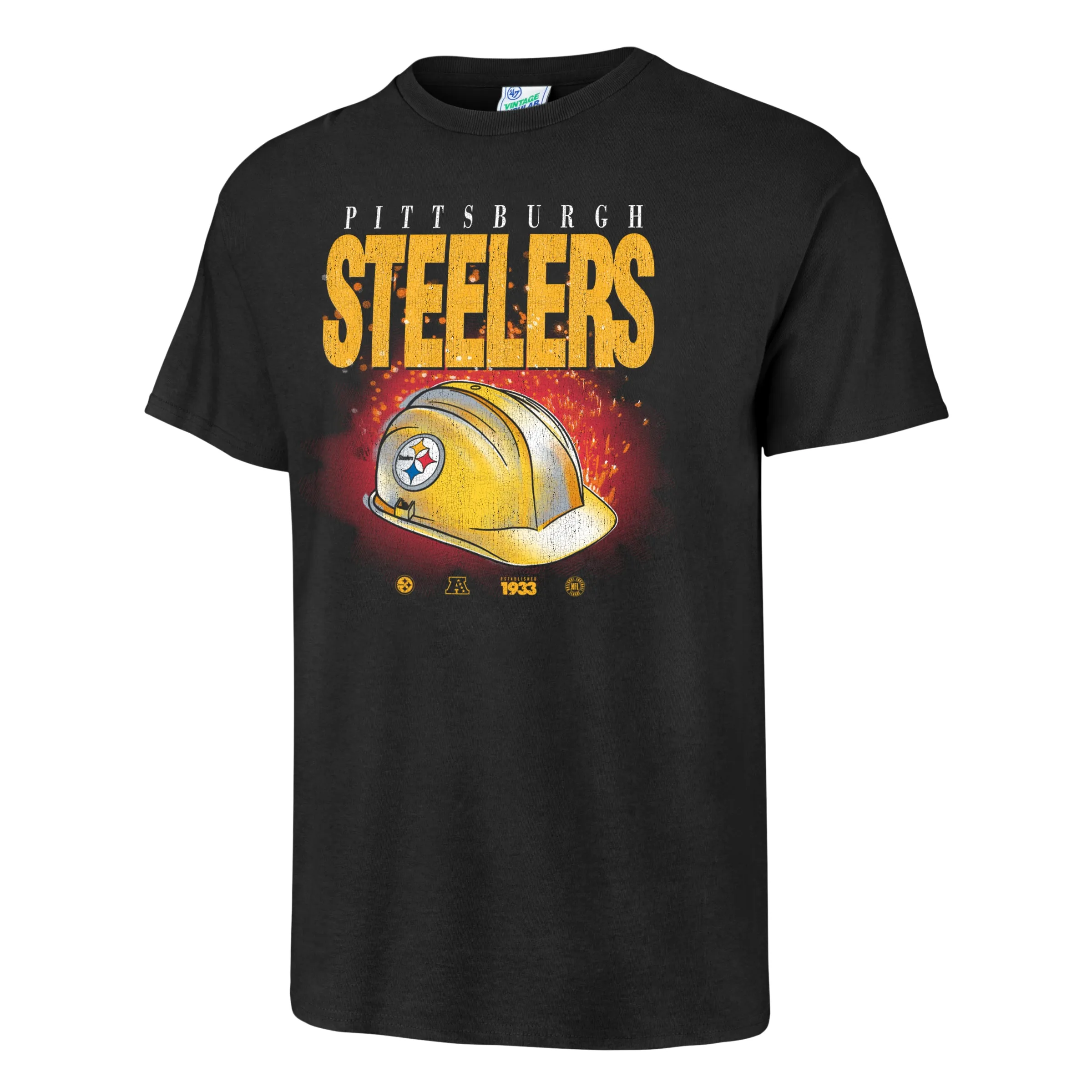 PITTSBURGH STEELERS WITNESS TRADITION VINTAGE '47 TUBULAR TEE sold by 47