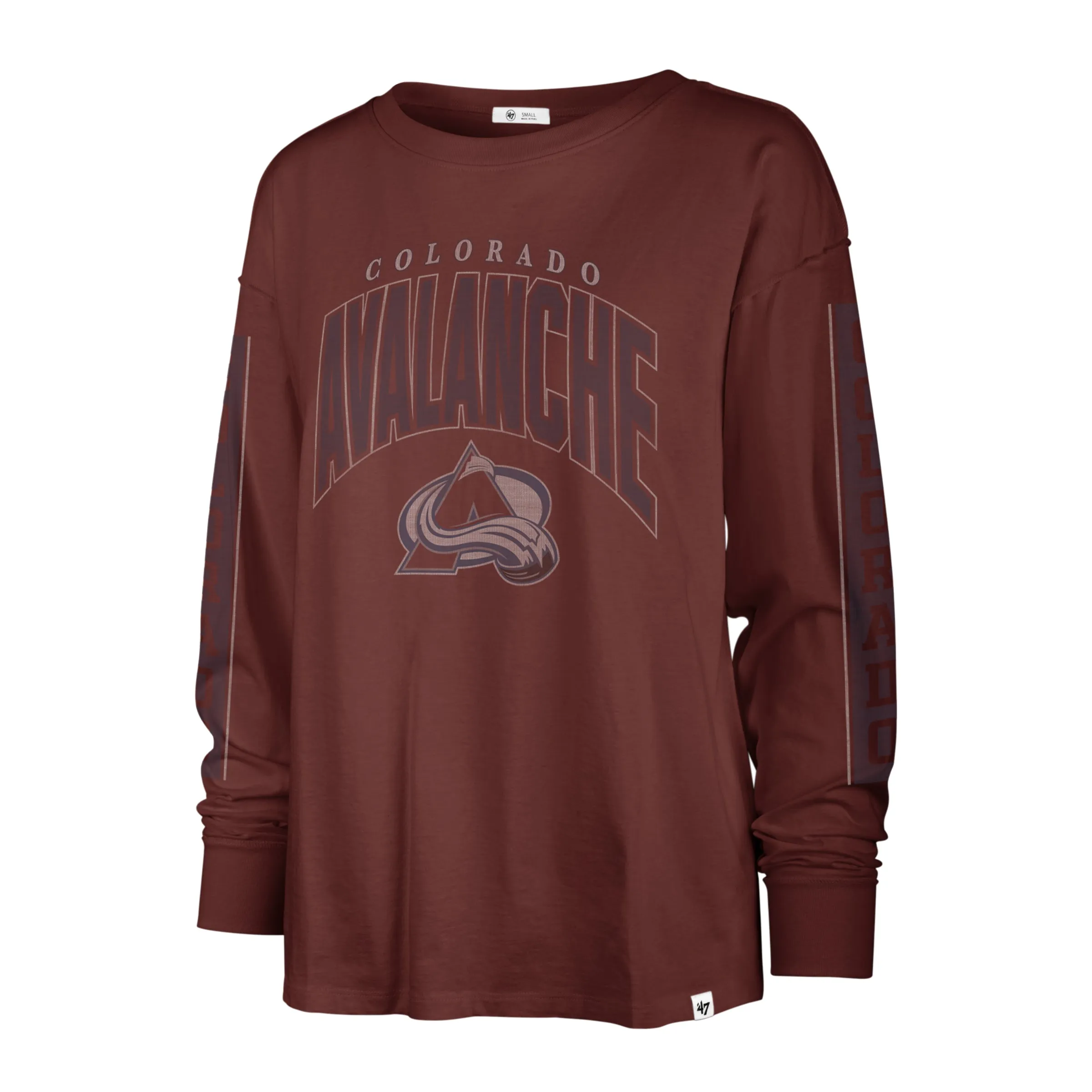 COLORADO AVALANCHE TOMCAT '47 SOA LONG SLEEVE TEE WOMENS sold by 47