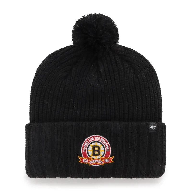 BOSTON BRUINS 100TH ANNIVERSARY NEW BLOOD NEW BEGINNINGS '47 CUFF KNIT sold by 47
