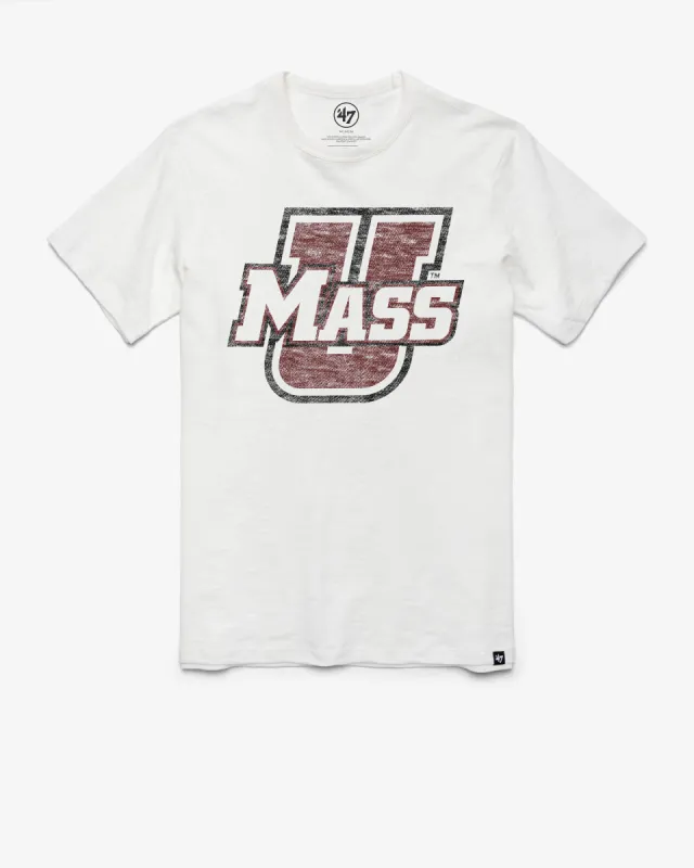 UMASS MINUTEMEN GRIT WORDMARK '47 SCRUM TEE sold by 47