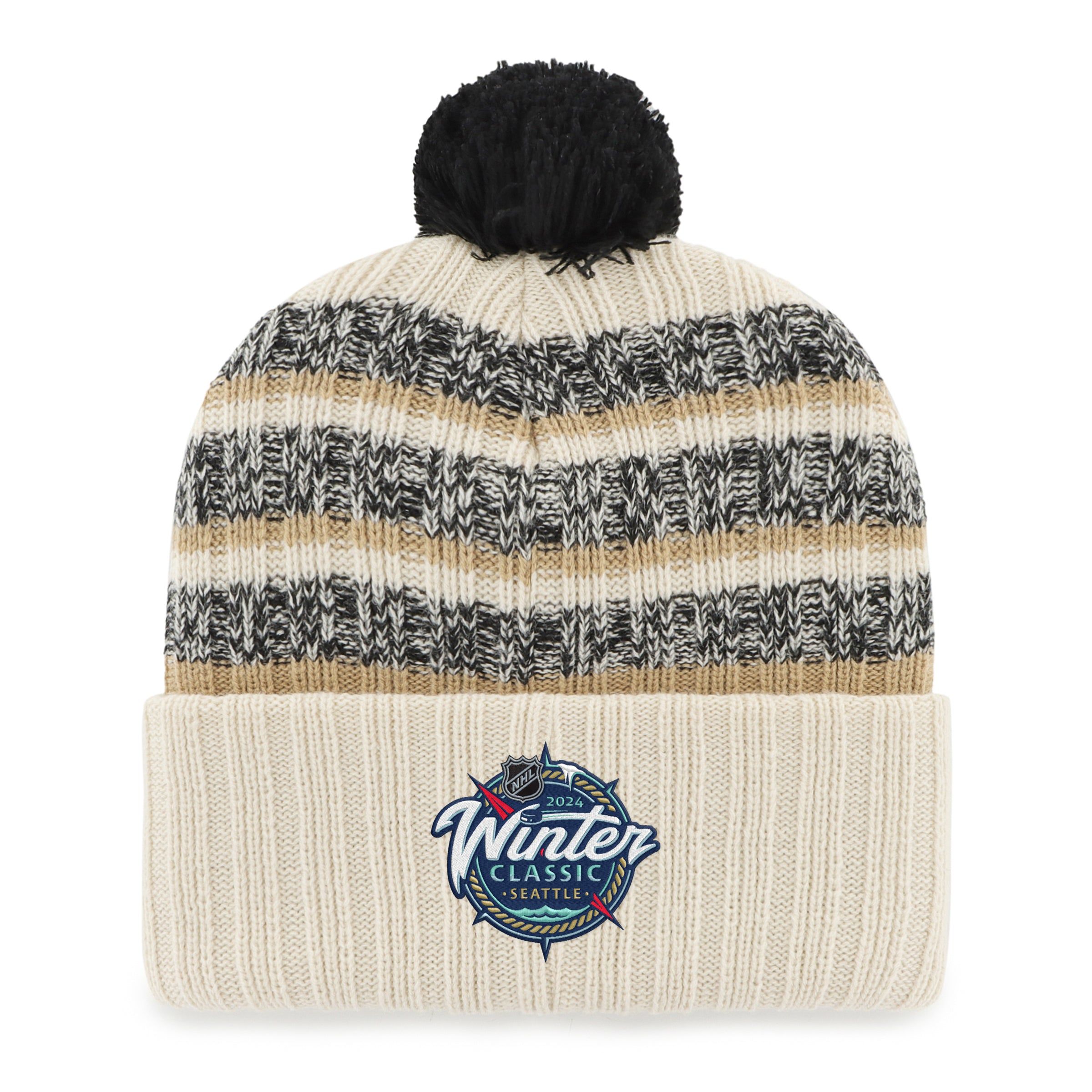 SEATTLE KRAKEN 2024 WINTER CLASSIC TAVERN '47 CUFF KNIT sold by 47 product image thumbnail 2