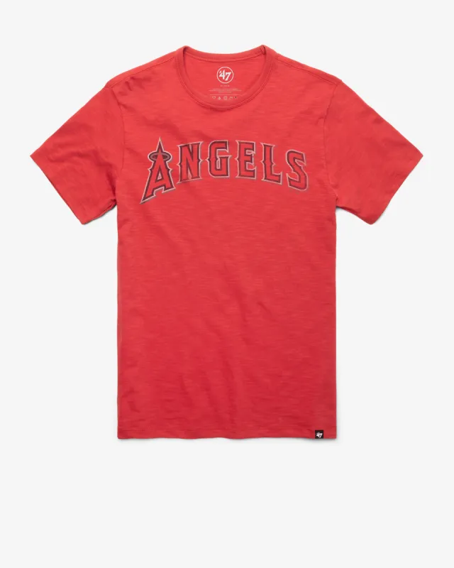 LOS ANGELES ANGELS GRIT WORDMARK '47 SCRUM TEE sold by 47