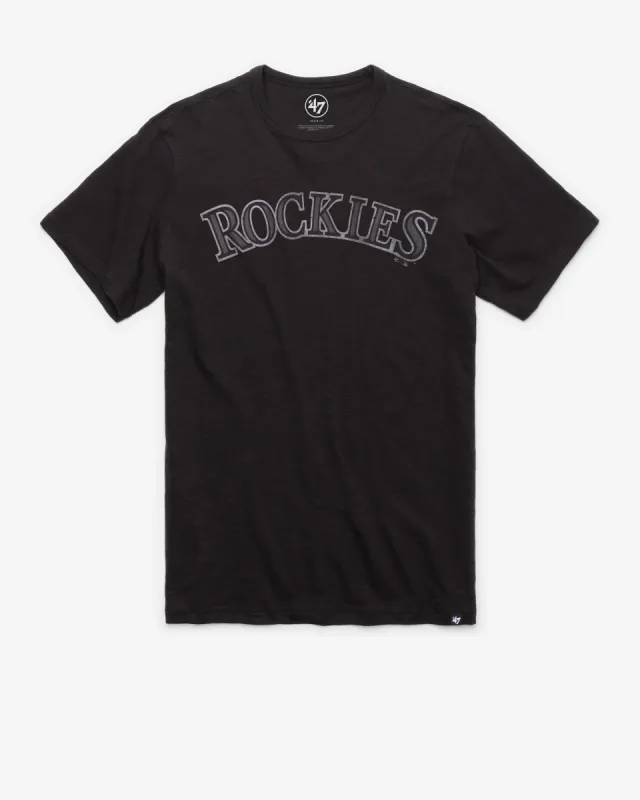 COLORADO ROCKIES GRIT WORDMARK '47 SCRUM TEE sold by 47