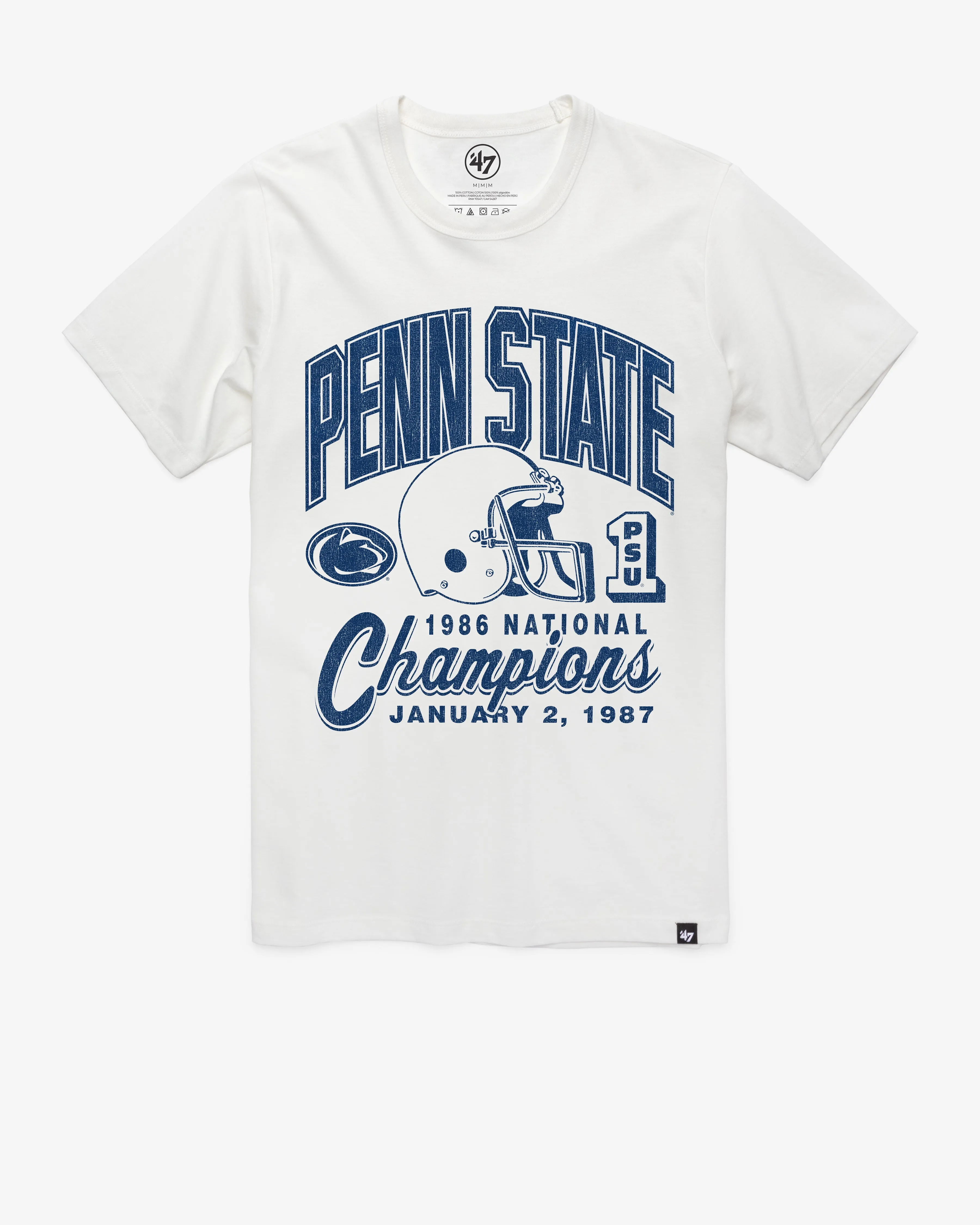 PENN STATE NITTANY LIONS MONOCHROME '47 FRANKLIN TEE sold by 47