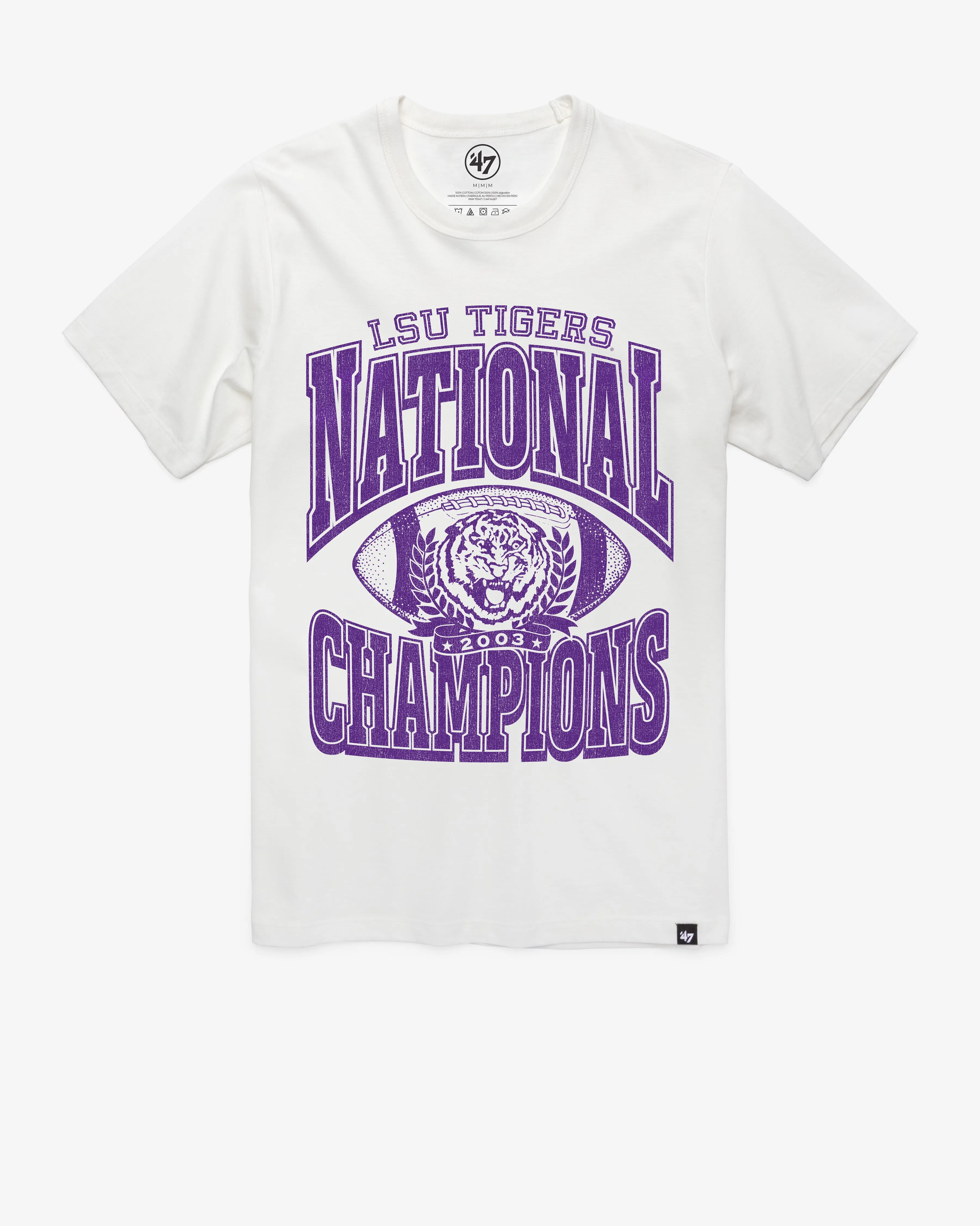 LOUISIANA STATE TIGERS LSU MONOCHROME '47 FRANKLIN TEE sold by 47