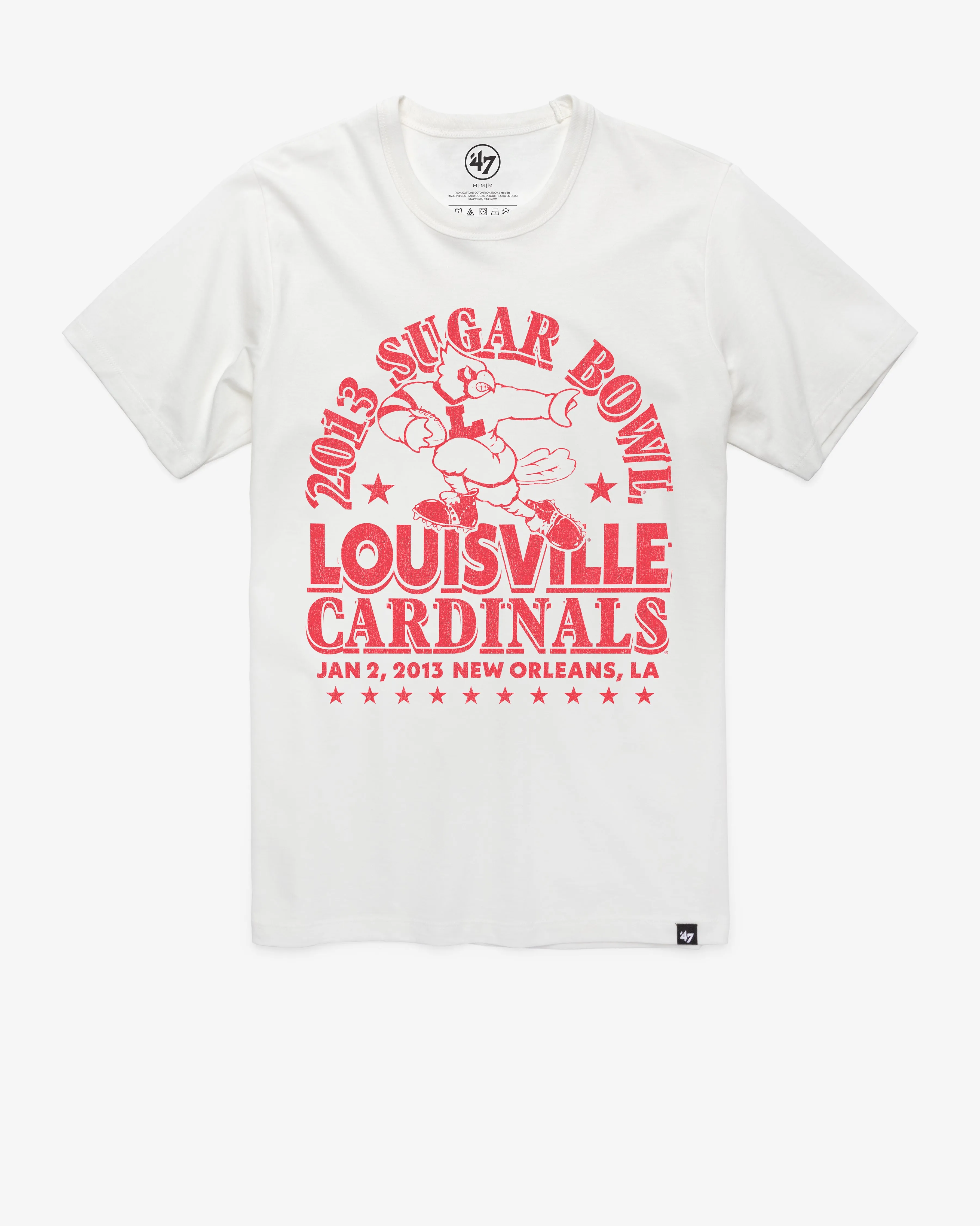 LOUISVILLE CARDINALS MONOCHROME '47 FRANKLIN TEE sold by 47