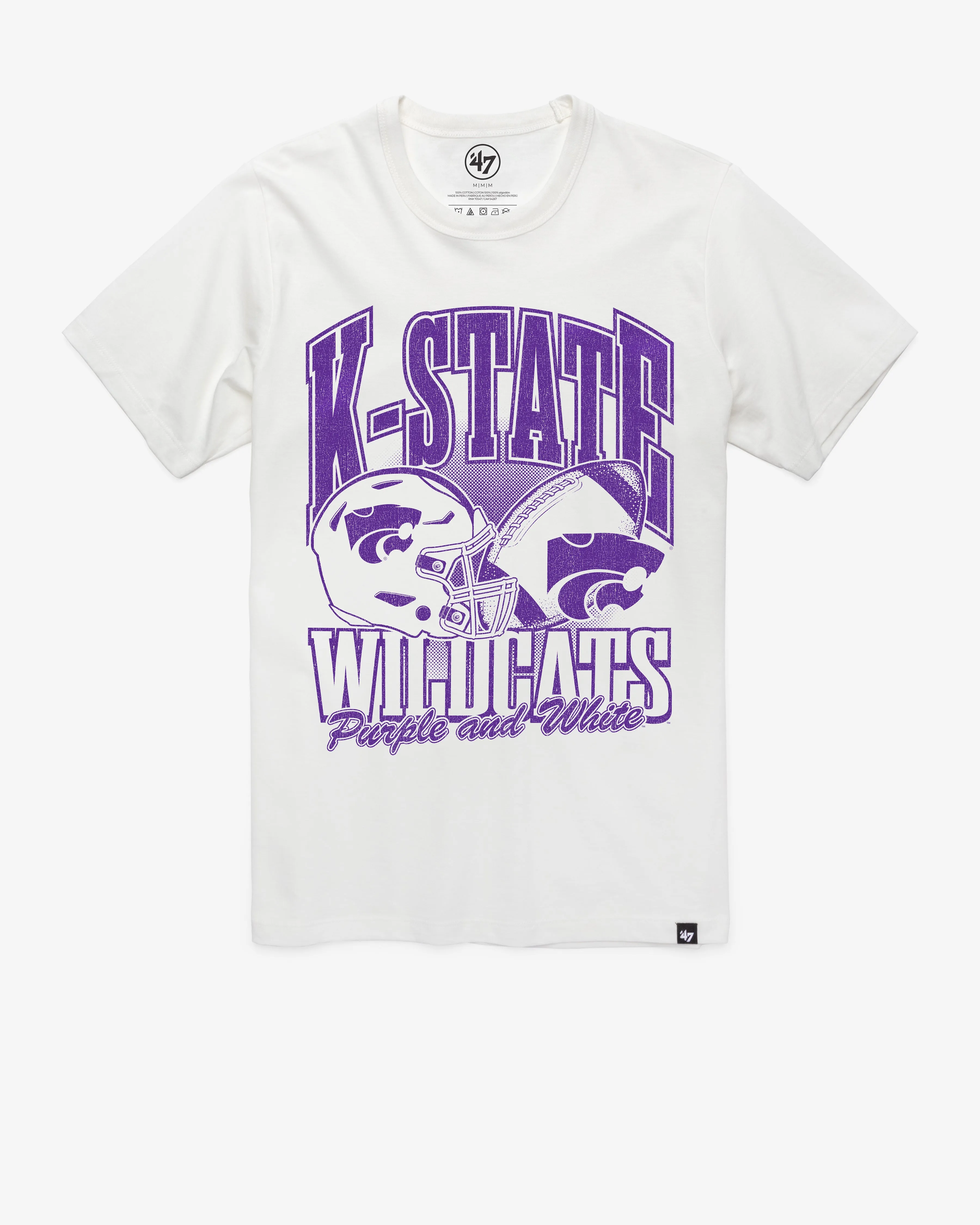KANSAS STATE WILDCATS MONOCHROME '47 FRANKLIN TEE sold by 47