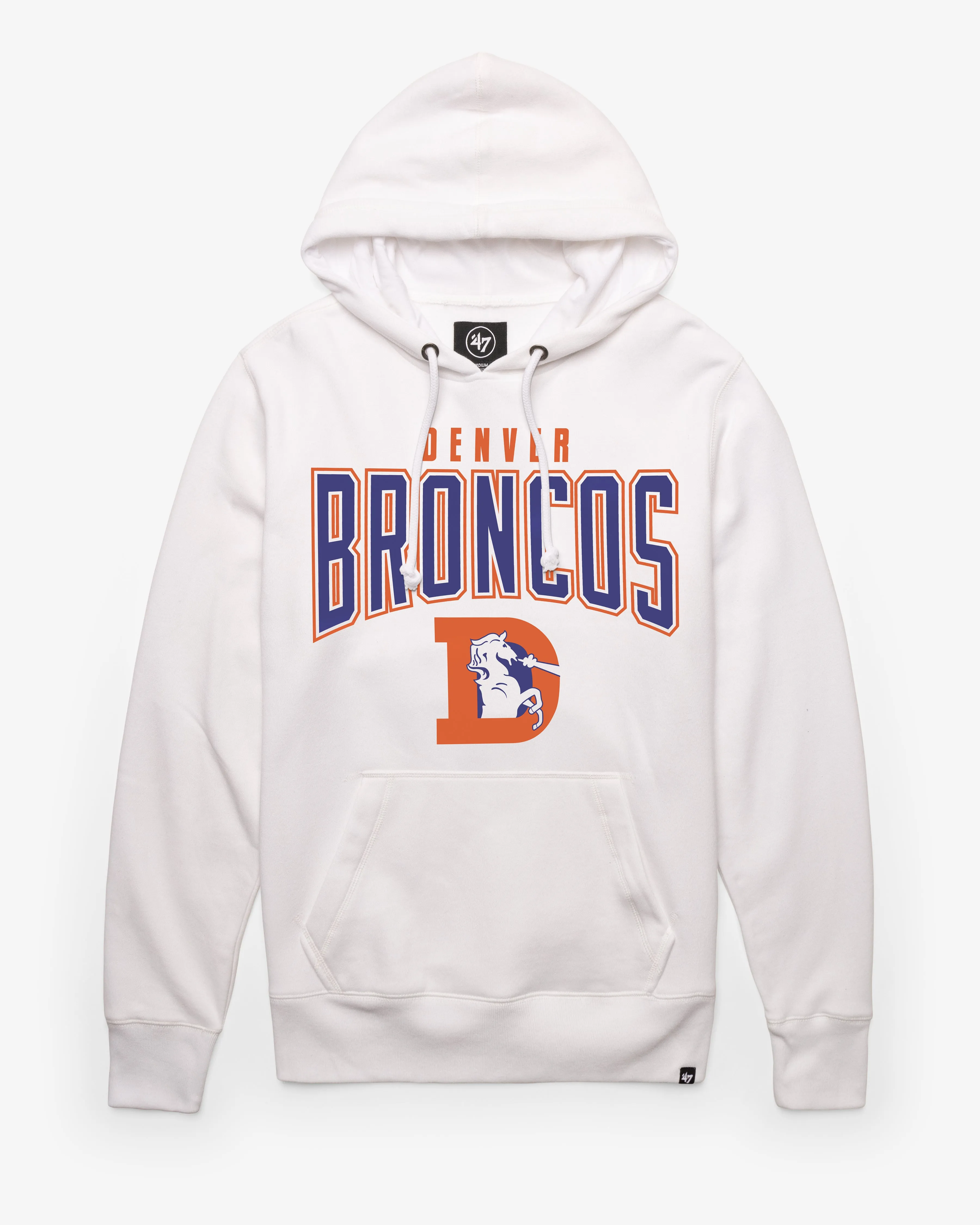 DENVER BRONCOS HISTORIC TEAM ELEMENTS ARCH '47 HEADLINE HOOD sold by 47