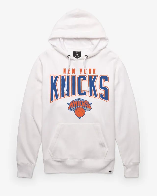 NEW YORK KNICKS TEAM ELEMENTS ARCH '47 HEADLINE HOOD sold by 47