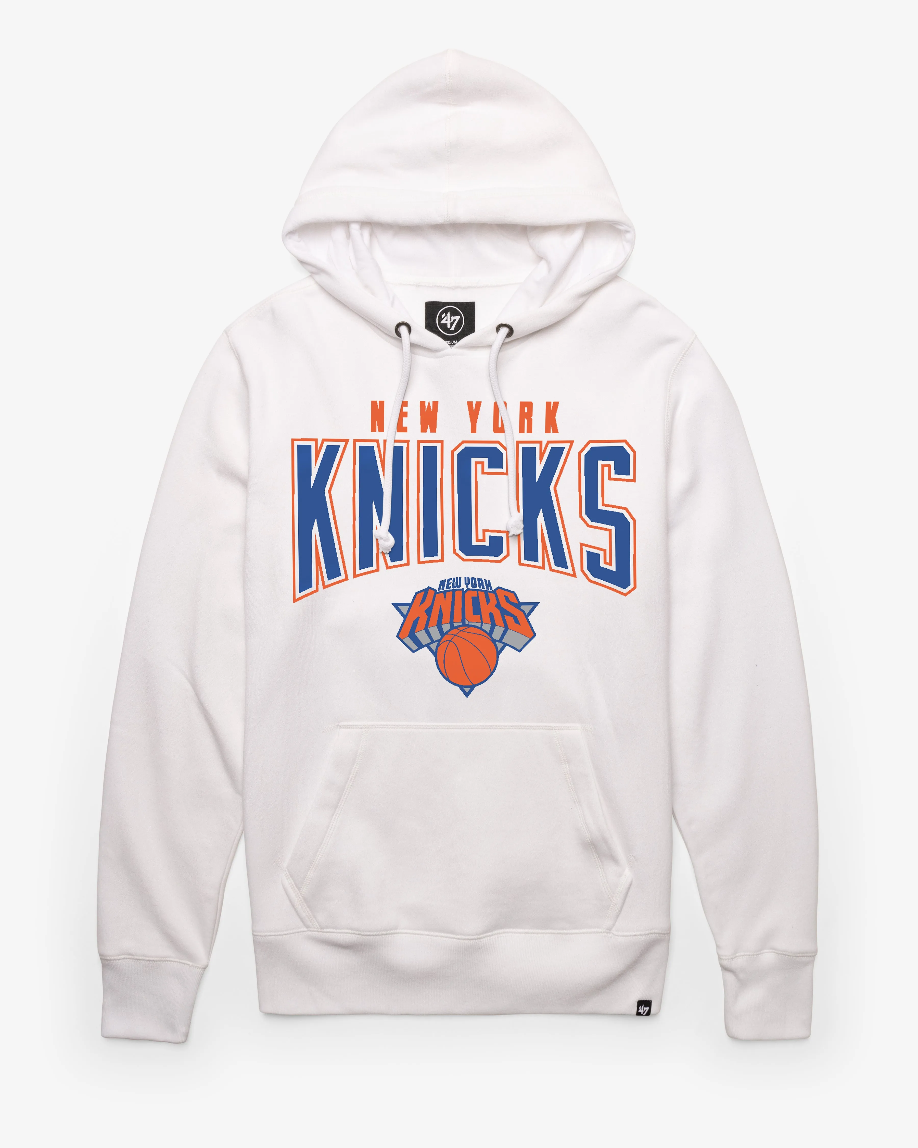 NEW YORK KNICKS TEAM ELEMENTS ARCH '47 HEADLINE HOOD sold by 47