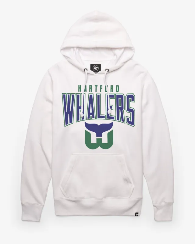 HARTFORD WHALERS VINTAGE TEAM ELEMENTS ARCH '47 HEADLINE HOOD sold by 47