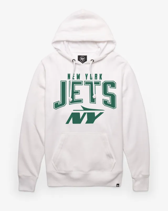 NEW YORK JETS TEAM ELEMENTS ARCH '47 HEADLINE HOOD sold by 47