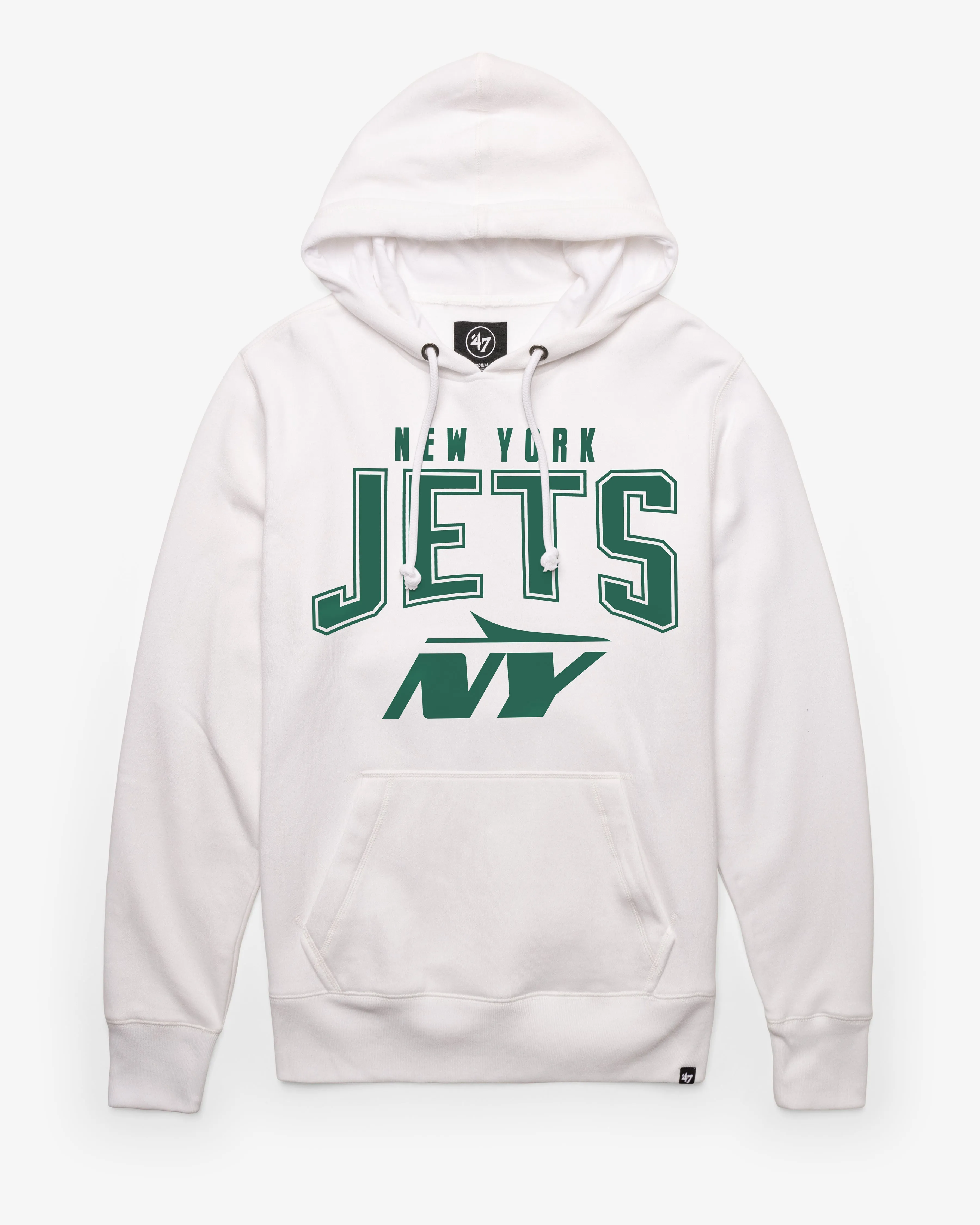 NEW YORK JETS TEAM ELEMENTS ARCH '47 HEADLINE HOOD sold by 47