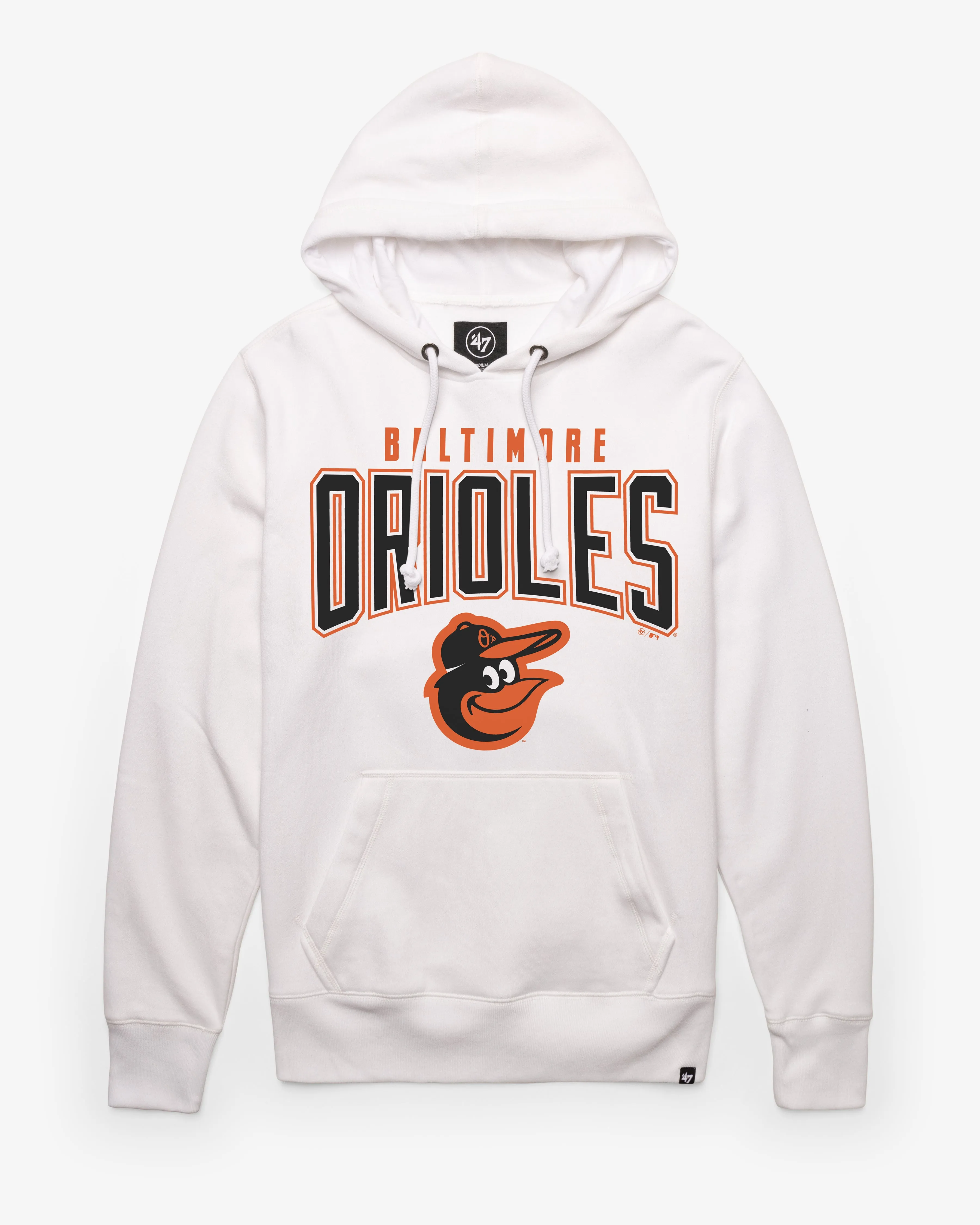 BALTIMORE ORIOLES TEAM ELEMENTS ARCH '47 HEADLINE HOOD sold by 47