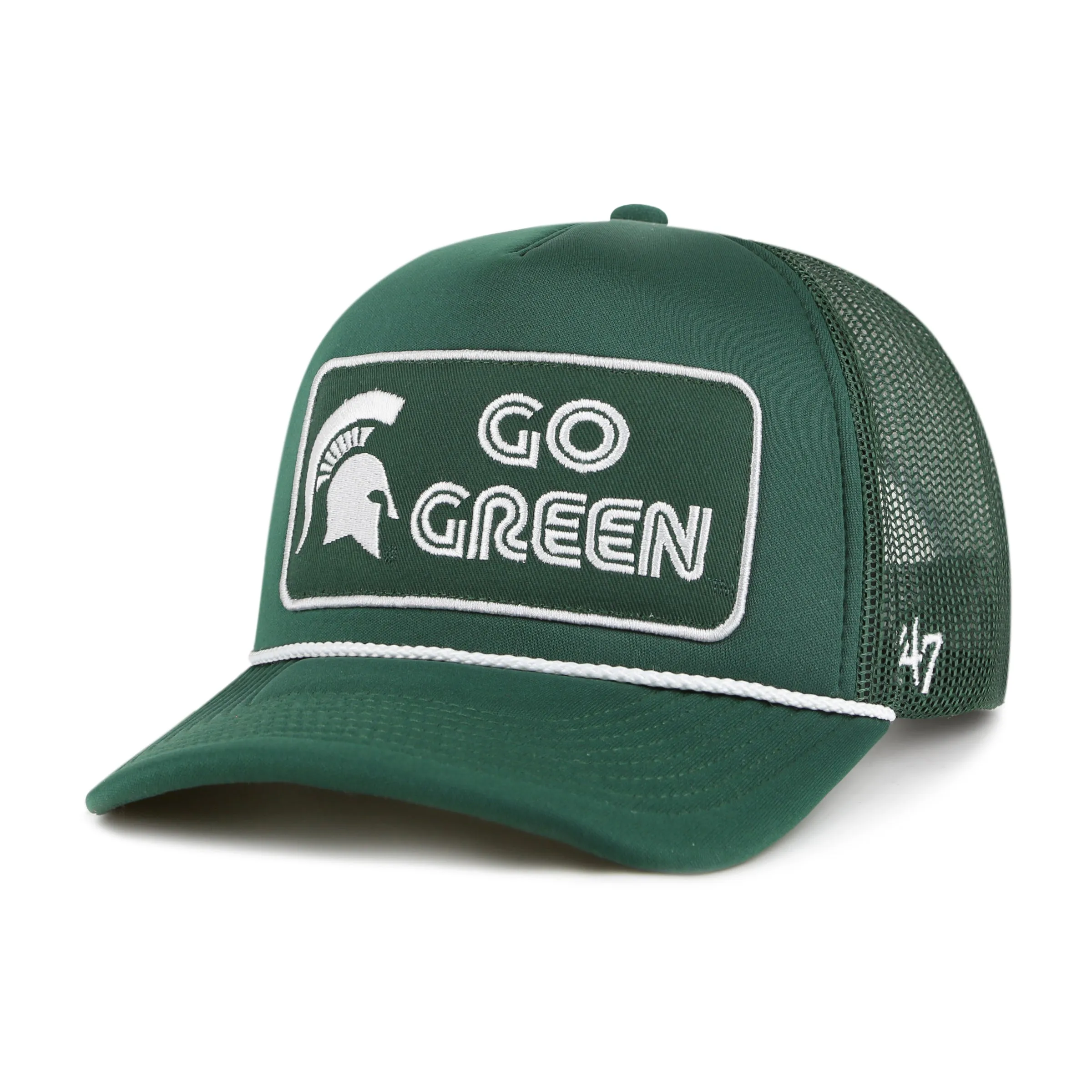 MICHIGAN STATE SPARTANS LOCAL PATCH '47 TRUCKER FOAM FRONT sold by 47