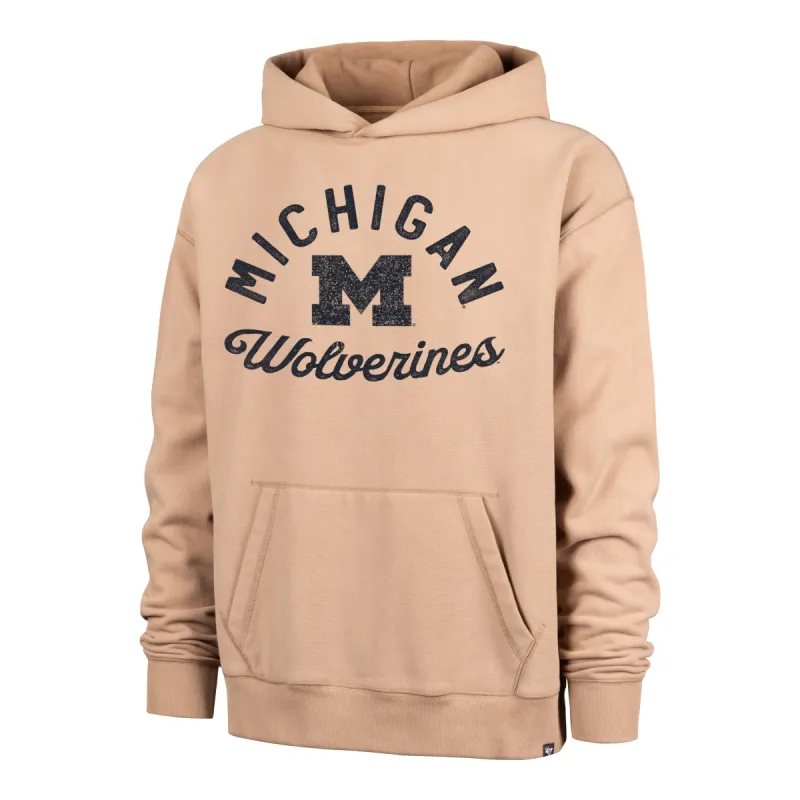 MICHIGAN WOLVERINES DUSTED BOWLINE '47 FOUNDATION RIVER HOODIE sold by 47
