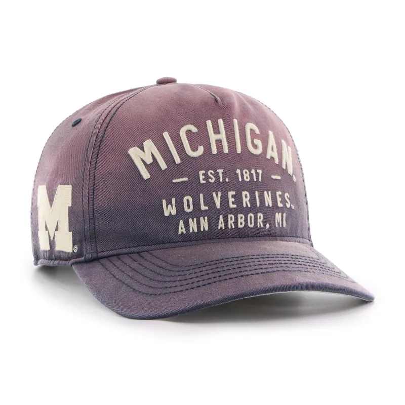 MICHIGAN WOLVERINES DUSTED LARAMIE '47 HITCH RELAXED FIT sold by 47