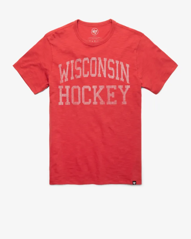 WISCONSIN BADGERS CLASSIC BLOCK '47 SCRUM TEE sold by 47