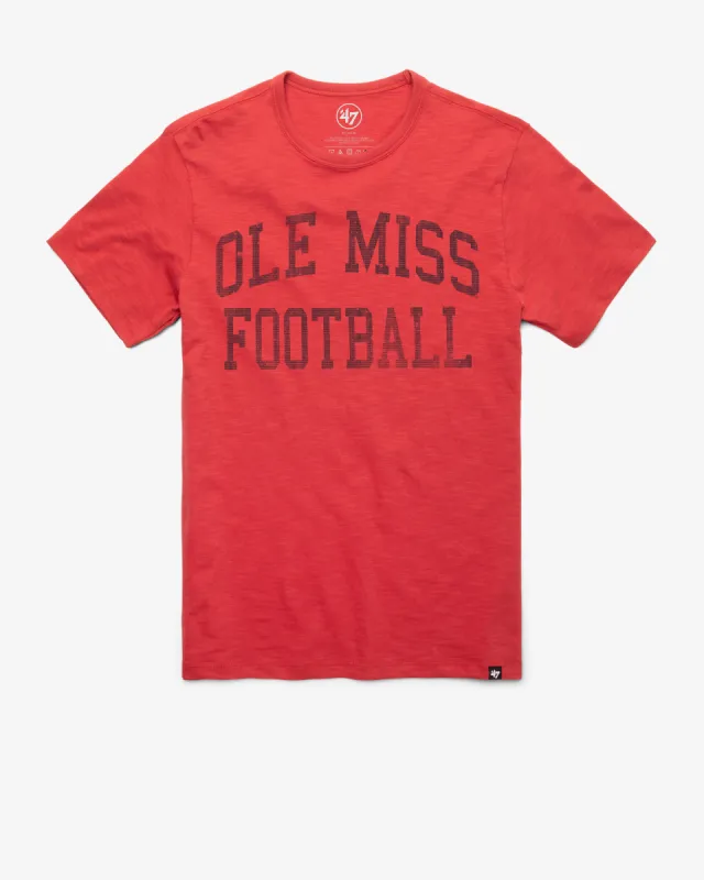 MISSISSIPPI REBELS CLASSIC BLOCK '47 SCRUM TEE sold by 47