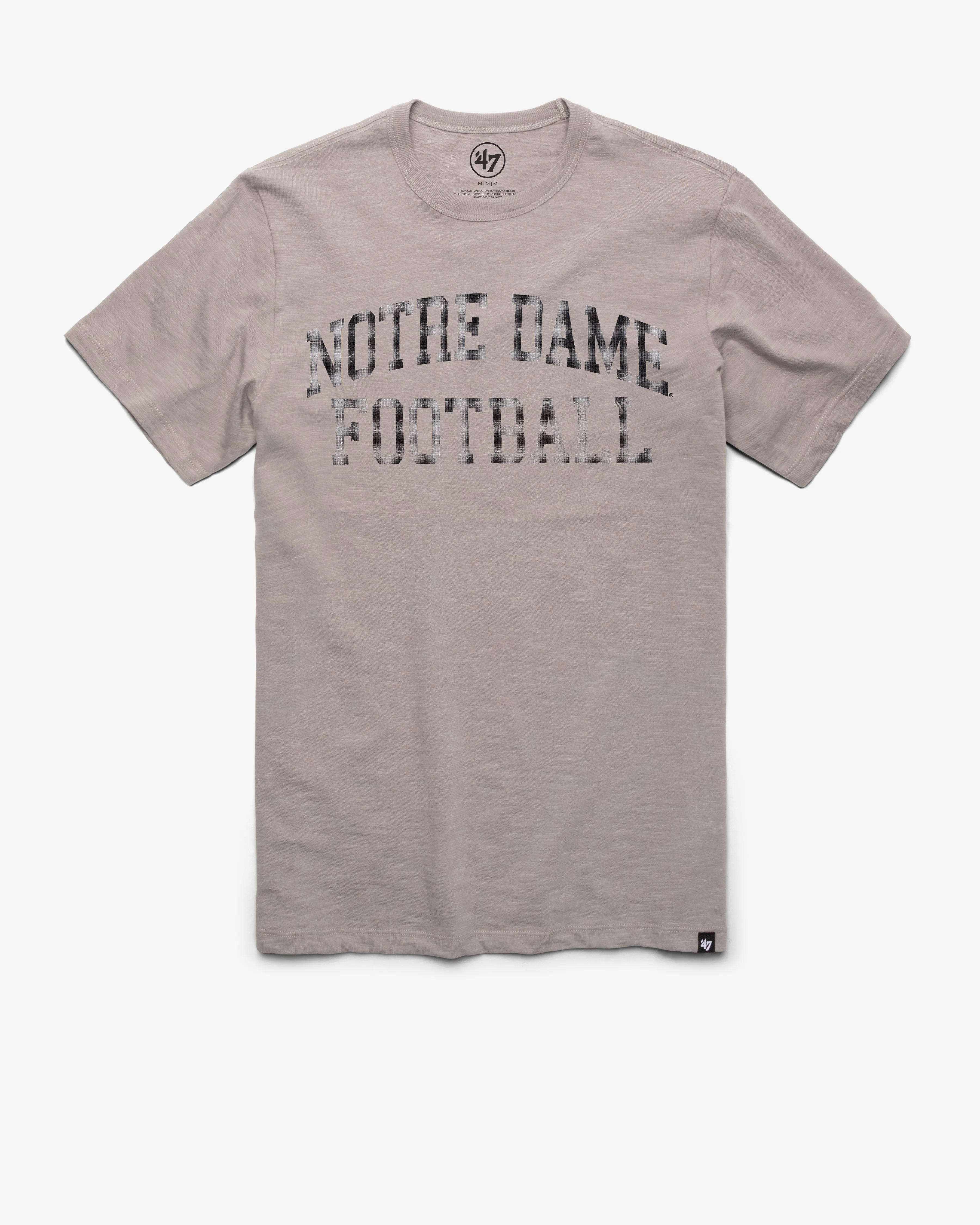NOTRE DAME FIGHTING IRISH CLASSIC BLOCK '47 SCRUM TEE sold by 47