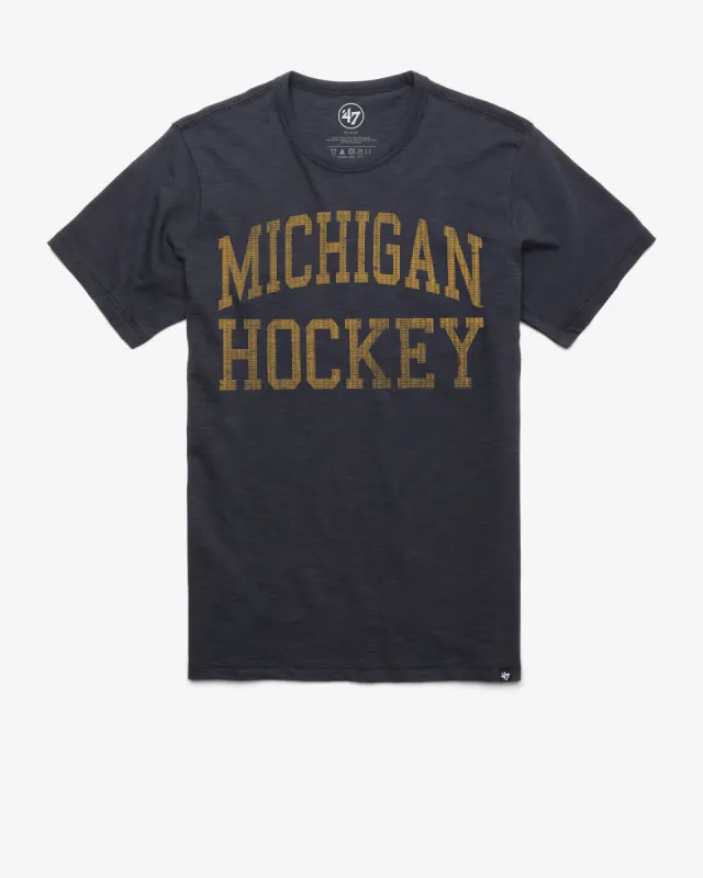 MICHIGAN WOLVERINES CLASSIC BLOCK '47 SCRUM TEE sold by 47