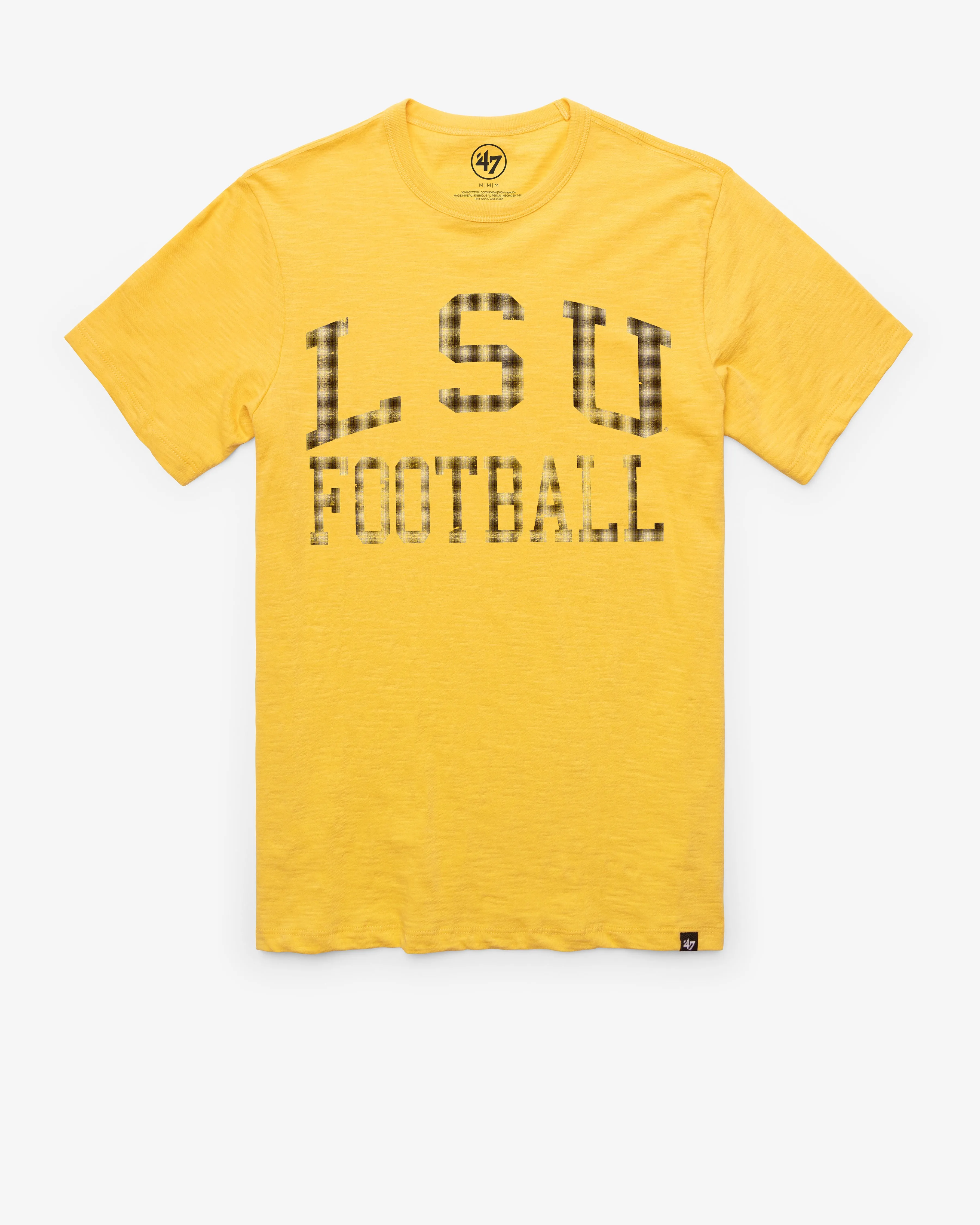 LOUISIANA STATE TIGERS LSU CLASSIC BLOCK '47 SCRUM TEE sold by 47