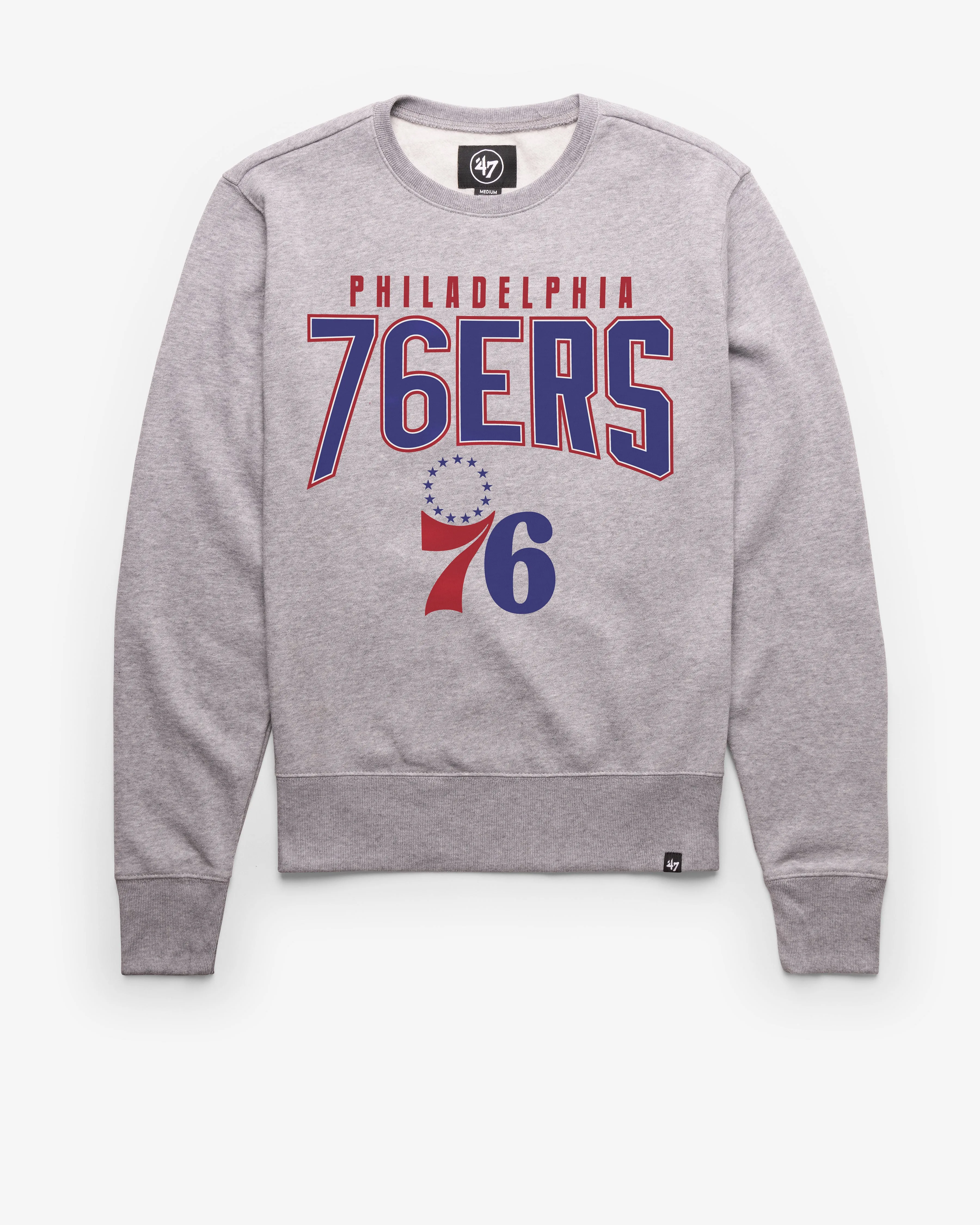 PHILADELPHIA 76ERS TEAM ELEMENTS ARCH '47 HEADLINE CREW sold by 47