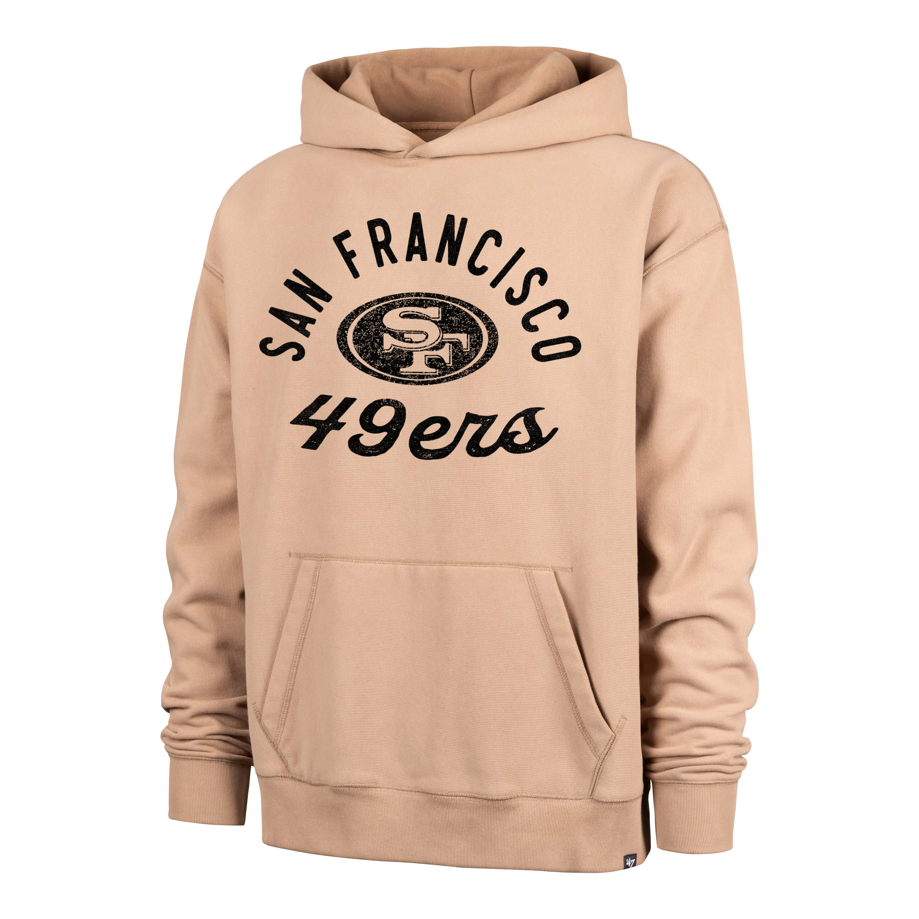 SAN FRANCISCO 49ERS DUSTED BOWLINE '47 FOUNDATION RIVER HOODIE sold by 47