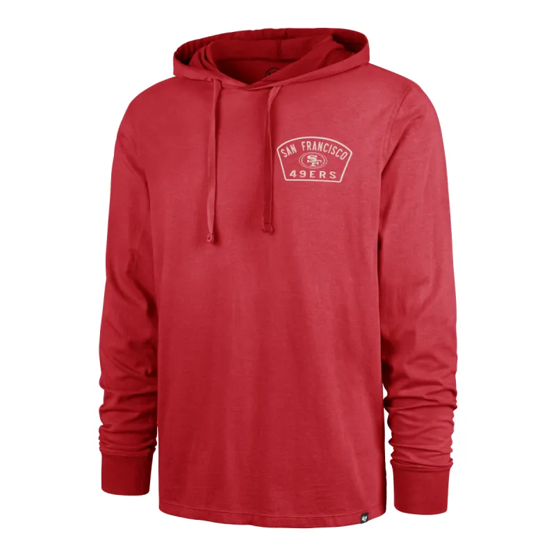 SAN FRANCISCO 49ERS DUSTED OVERHAND '47 RIVER JERSEY HOOD sold by 47
