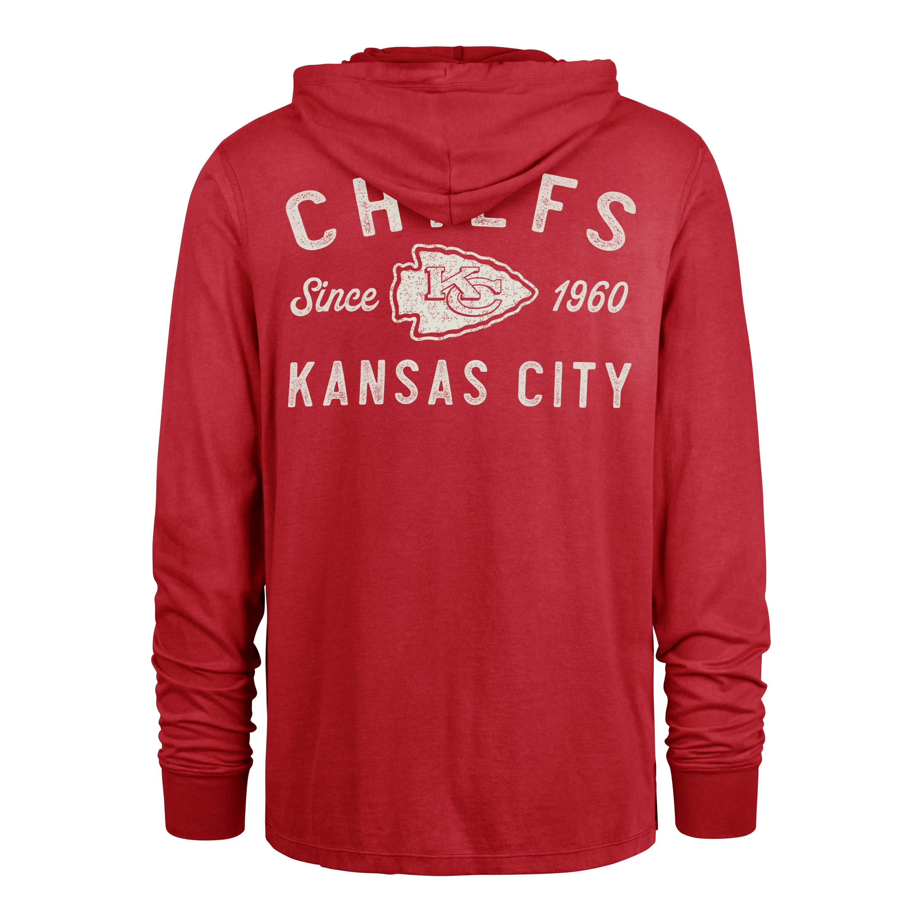 KANSAS CITY CHIEFS DUSTED OVERHAND '47 RIVER JERSEY HOOD sold by 47 product image thumbnail 2