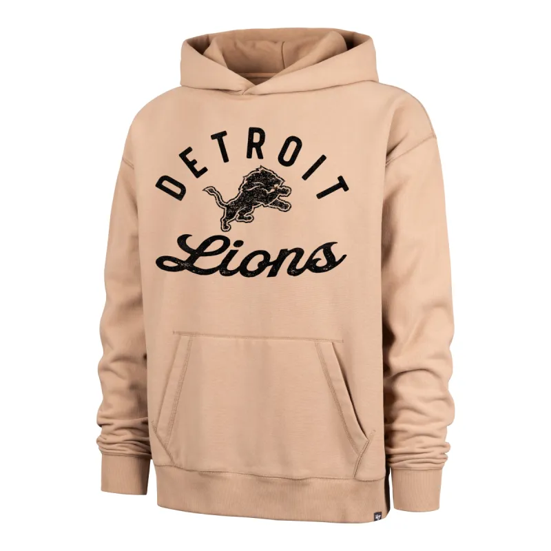DETROIT LIONS DUSTED BOWLINE '47 FOUNDATION RIVER HOODIE sold by 47