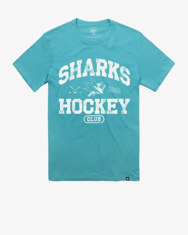 SAN JOSE SHARKS DEKE '47 FRANKLIN TEE made by 47
