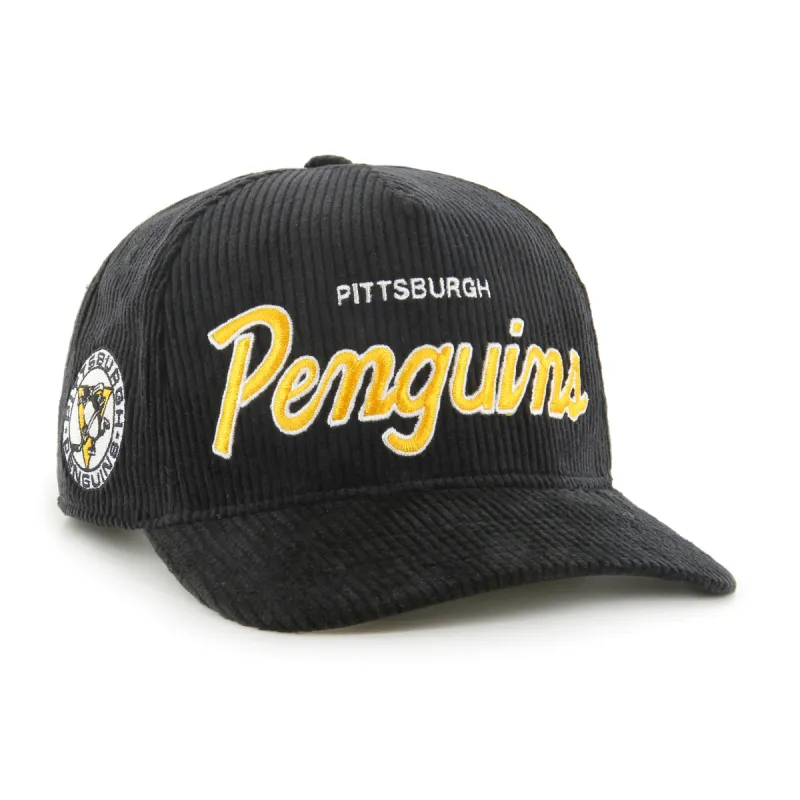 PITTSBURGH PENGUINS VINTAGE CROSSTOWN CORD ARCH '47 HITCH made by 47