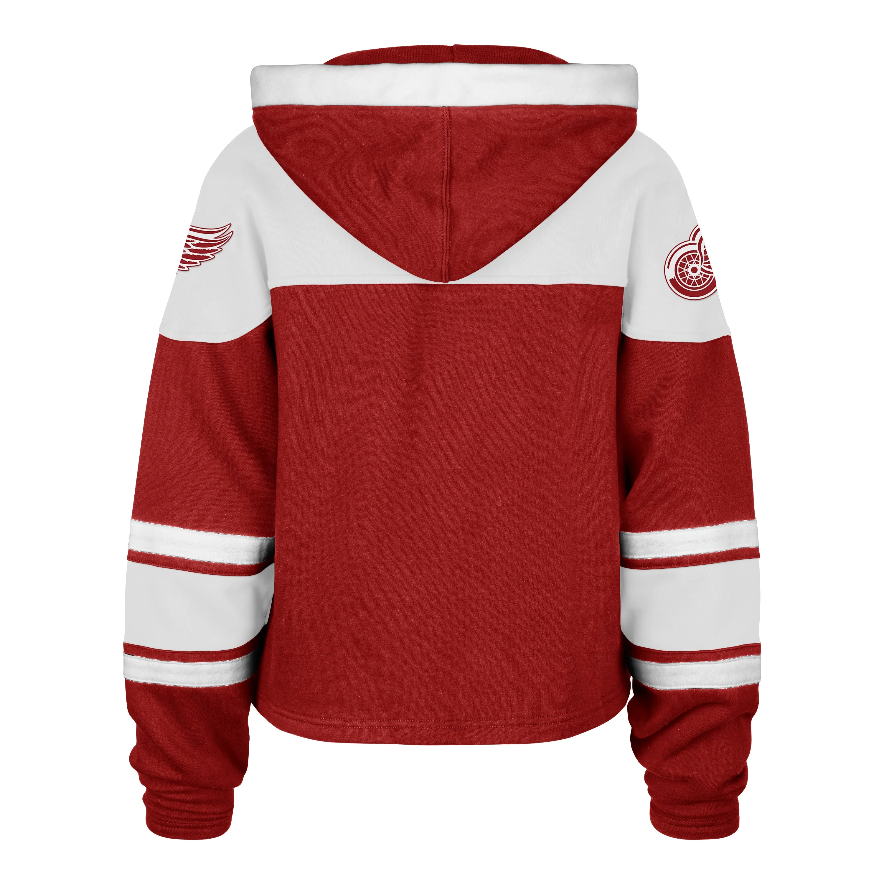 DETROIT RED WINGS CROPPED SUPERIOR '47 LACER HOOD WOMENS sold by 47 product image thumbnail 2